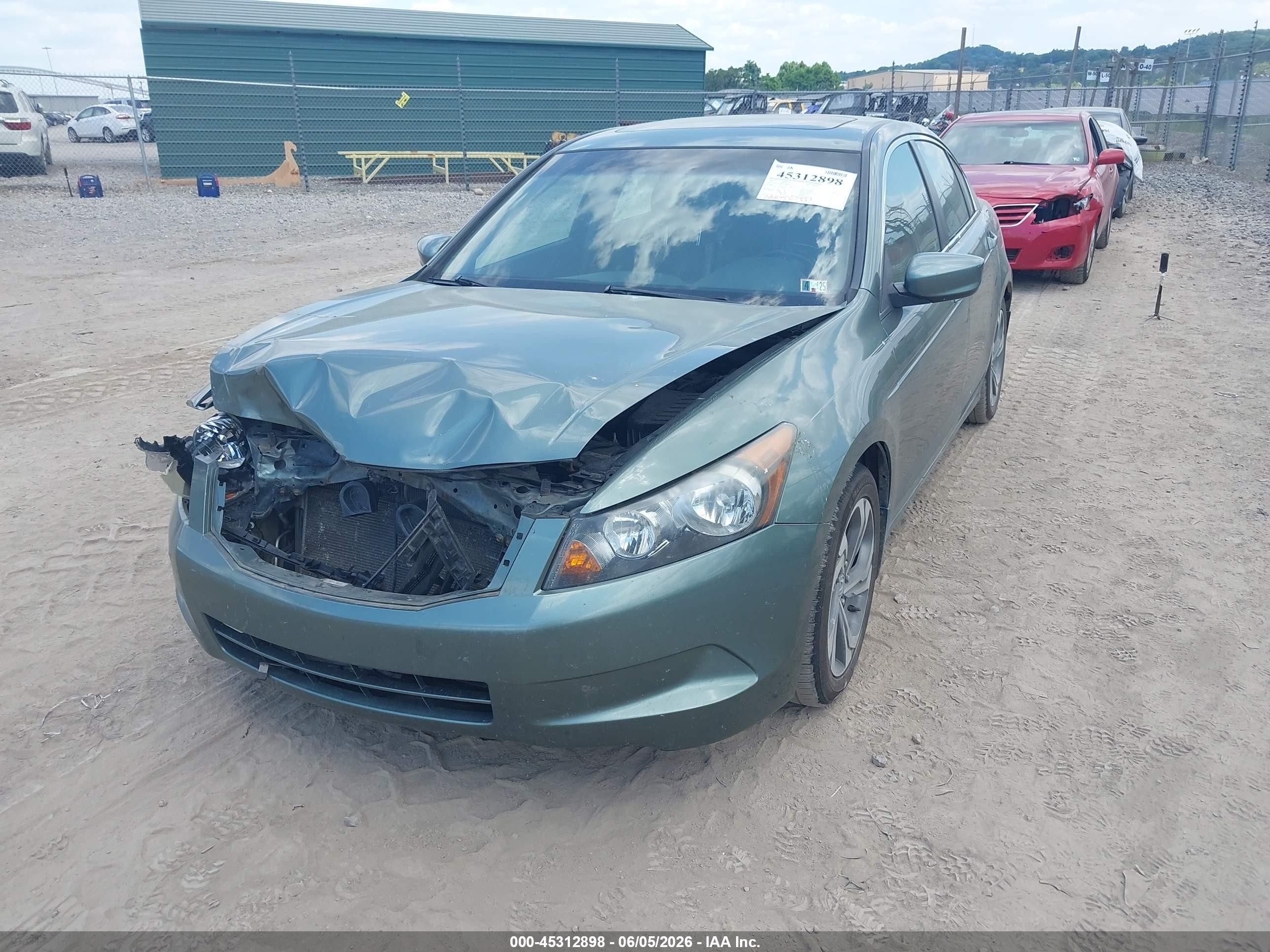 2010 Honda Accord 2.4 Ex-l Синий vin: 1HGCP2F88AA089136