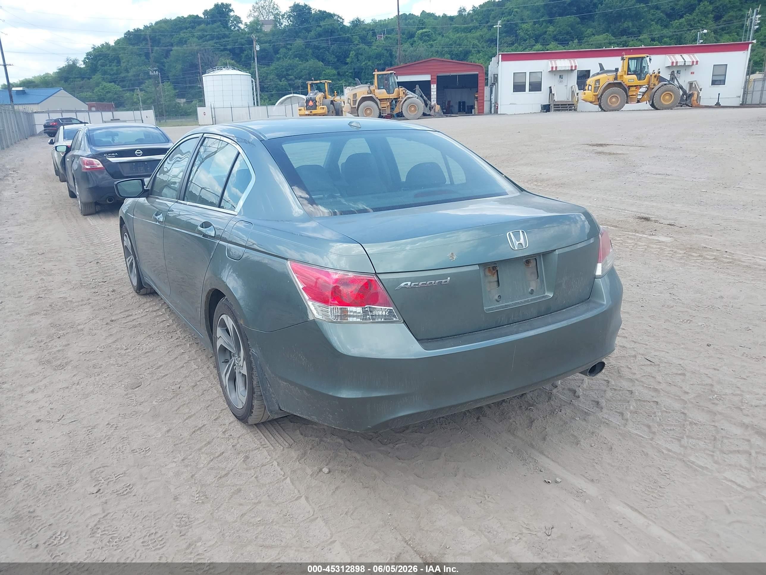 2010 Honda Accord 2.4 Ex-l Синий vin: 1HGCP2F88AA089136