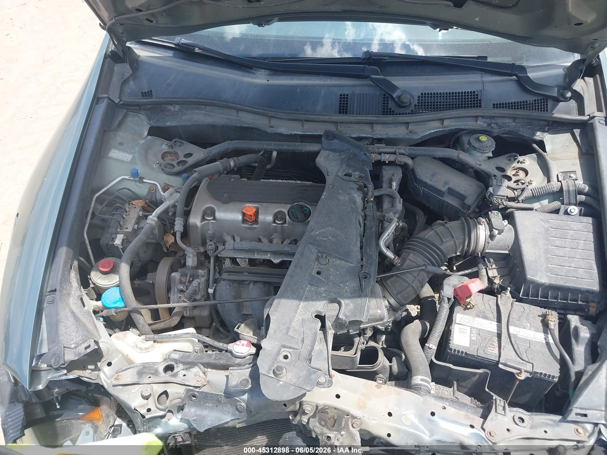 2010 Honda Accord 2.4 Ex-l Синий vin: 1HGCP2F88AA089136