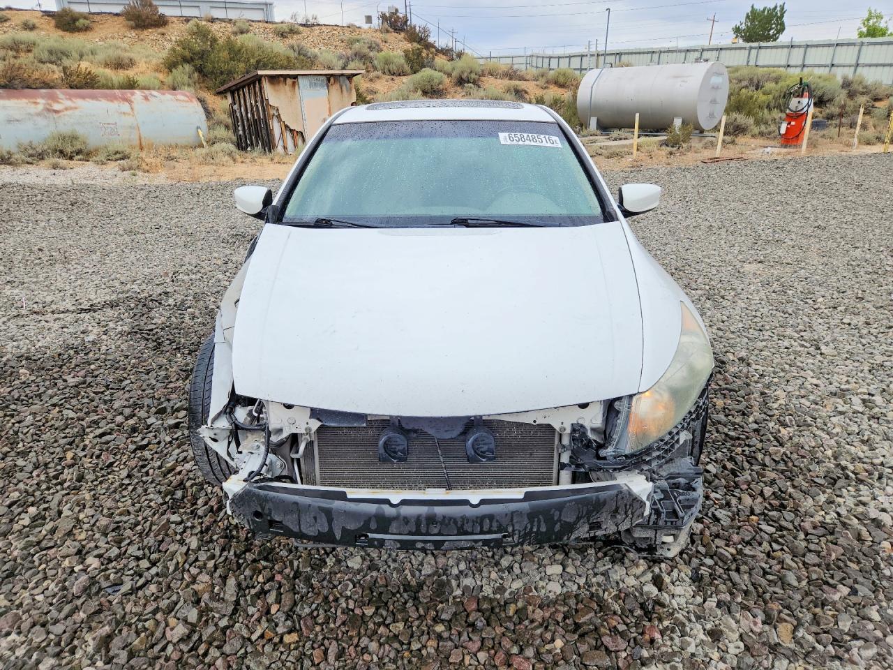 2010 Honda Accord Exl White vin: 1HGCP2F88AA089699