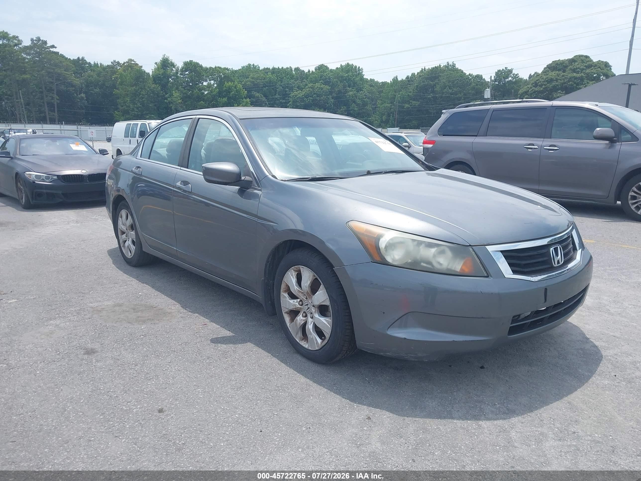 2010 Honda Accord 2.4 Ex-l Gray vin: 1HGCP2F88AA103651