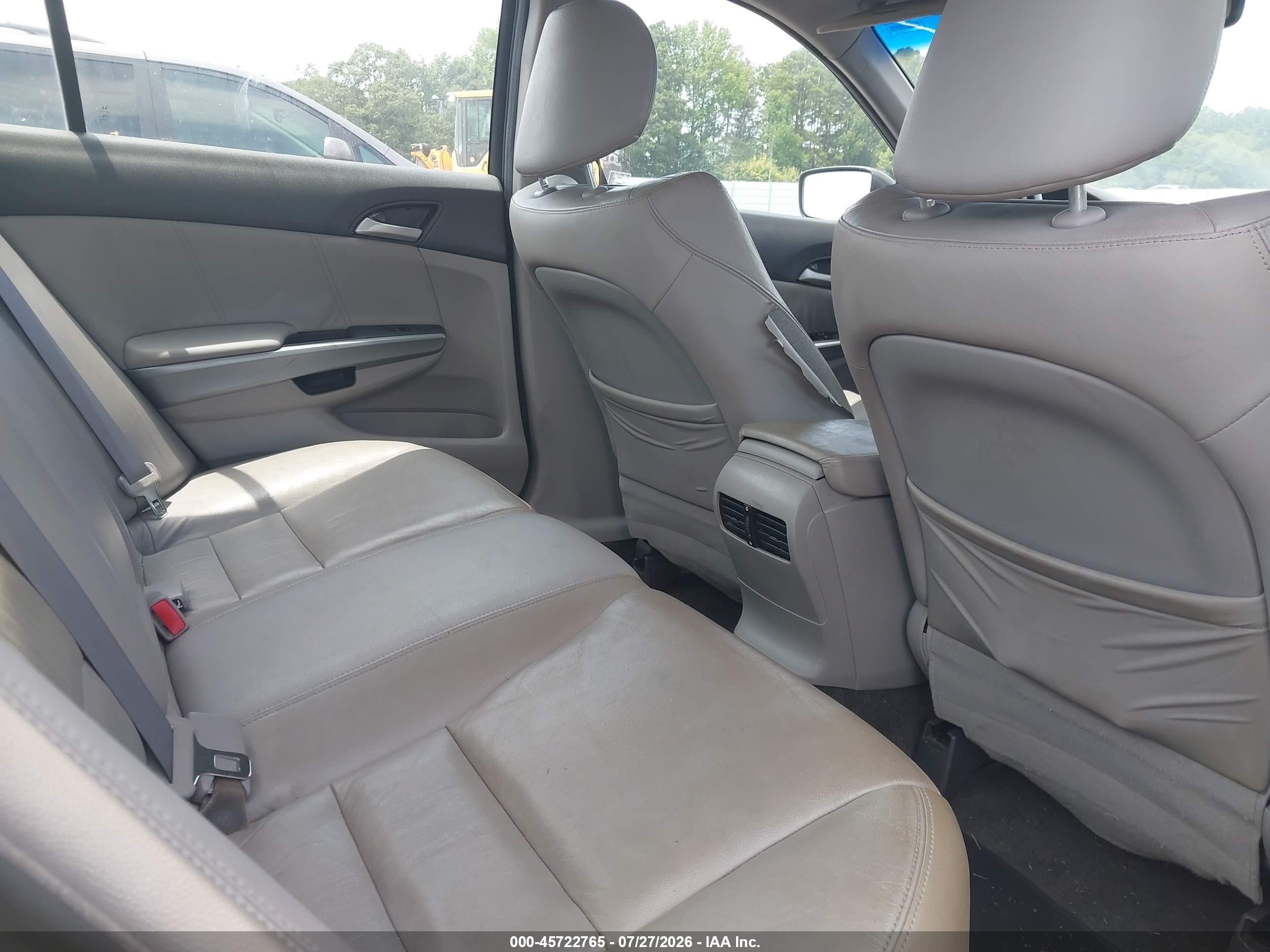 2010 Honda Accord 2.4 Ex-l Gray vin: 1HGCP2F88AA103651
