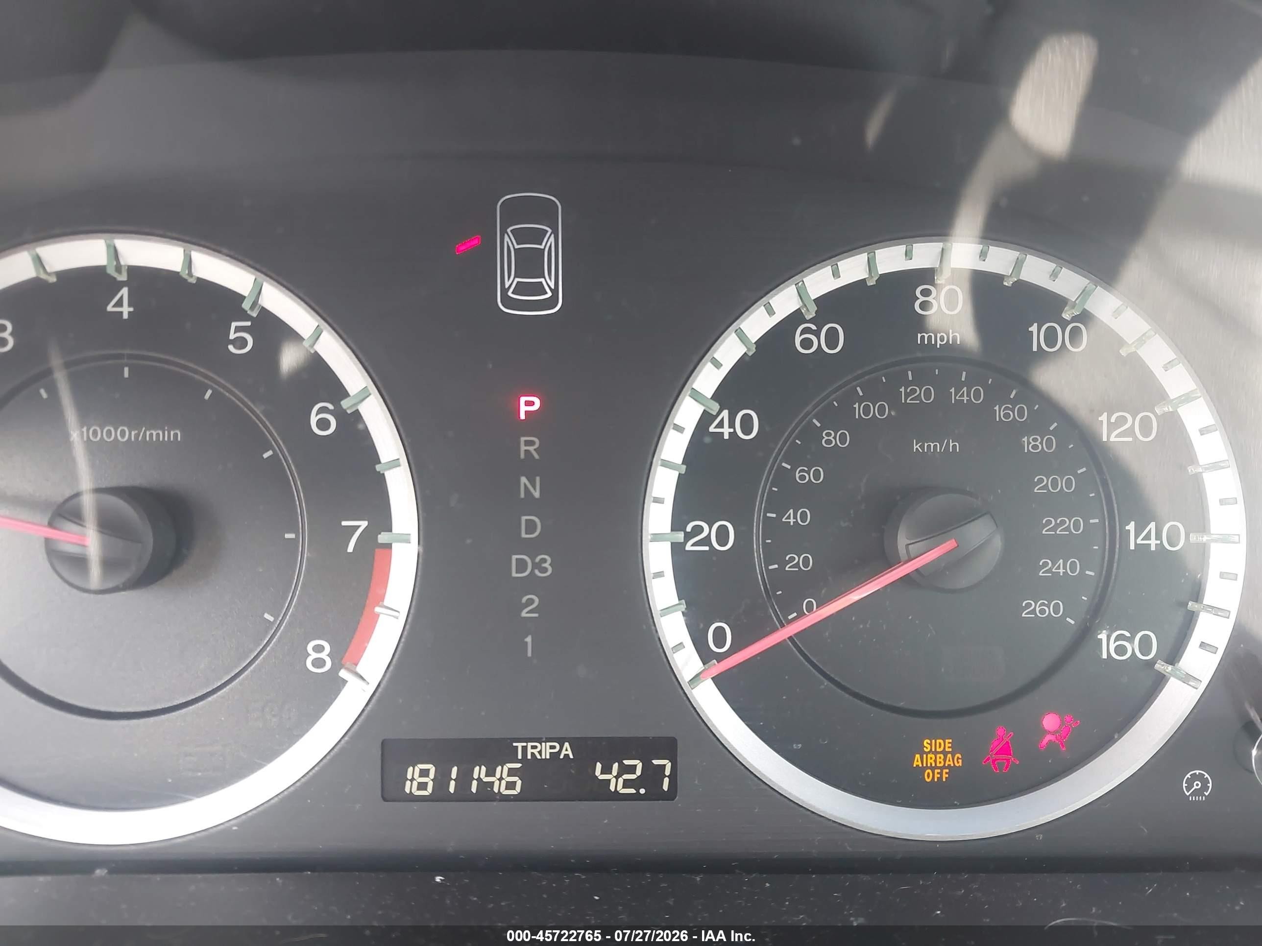 2010 Honda Accord 2.4 Ex-l Gray vin: 1HGCP2F88AA103651