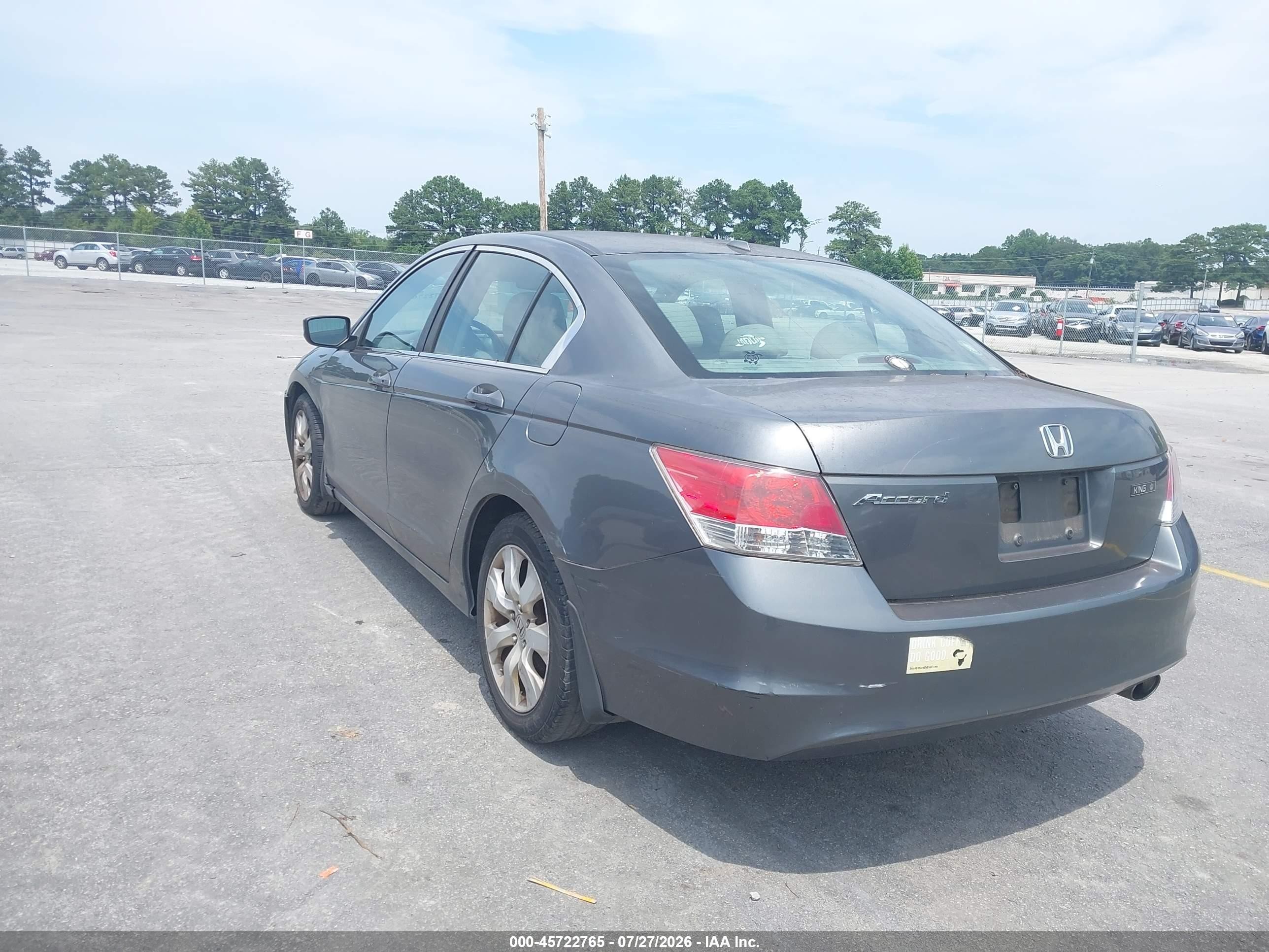 2010 Honda Accord 2.4 Ex-l Gray vin: 1HGCP2F88AA103651