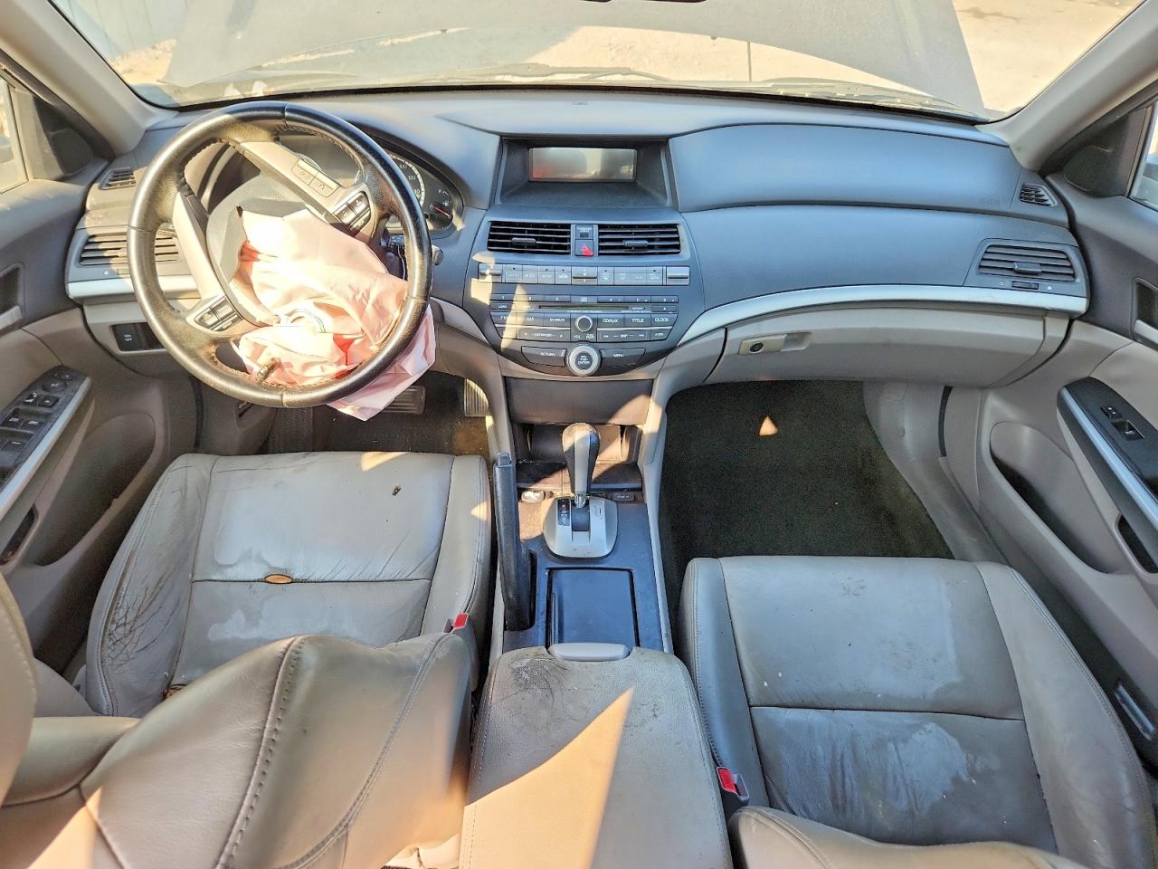 2010 Honda Accord Exl Серый vin: 1HGCP2F88AA103665