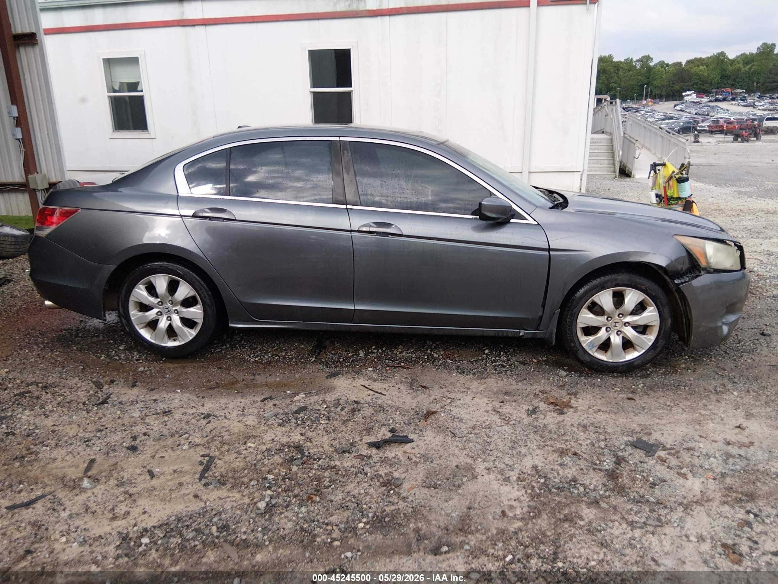2010 Honda Accord 2.4 Ex-l Gray vin: 1HGCP2F88AA182819