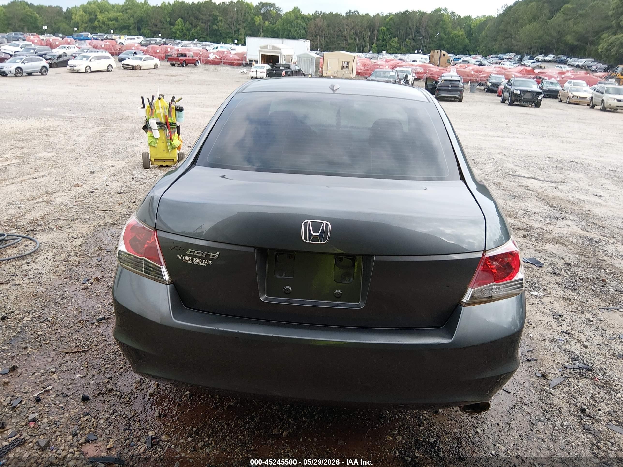 2010 Honda Accord 2.4 Ex-l Gray vin: 1HGCP2F88AA182819