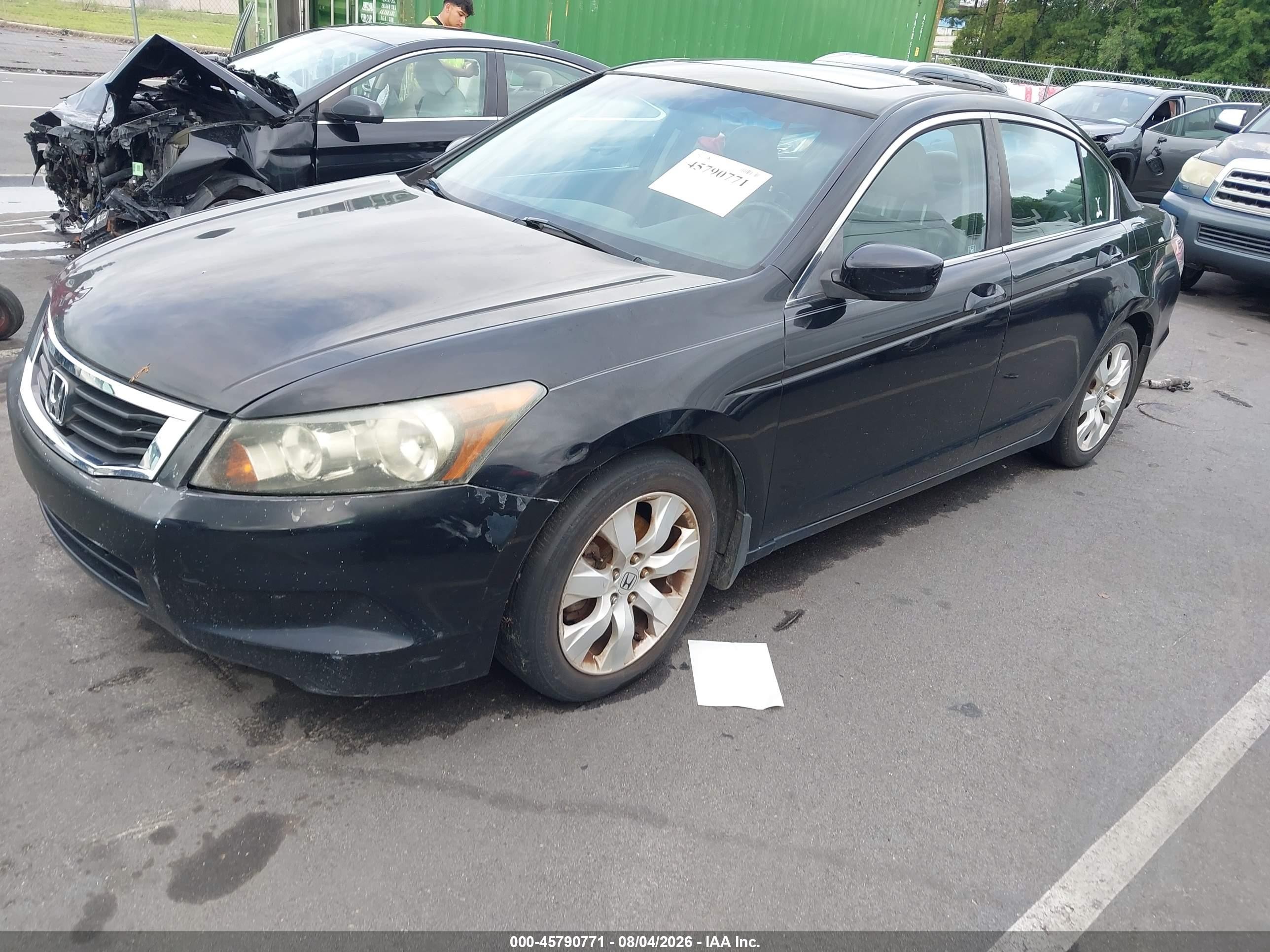 2010 Honda Accord 2.4 Ex-l Black vin: 1HGCP2F88AA192735