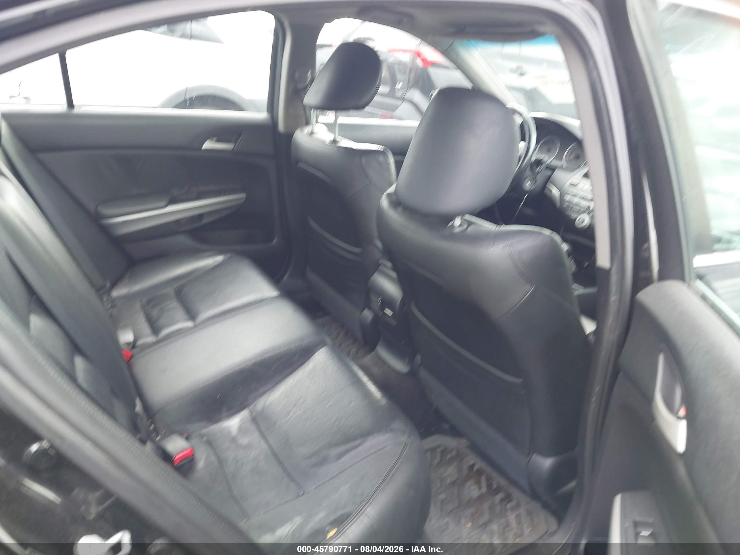 2010 Honda Accord 2.4 Ex-l Black vin: 1HGCP2F88AA192735