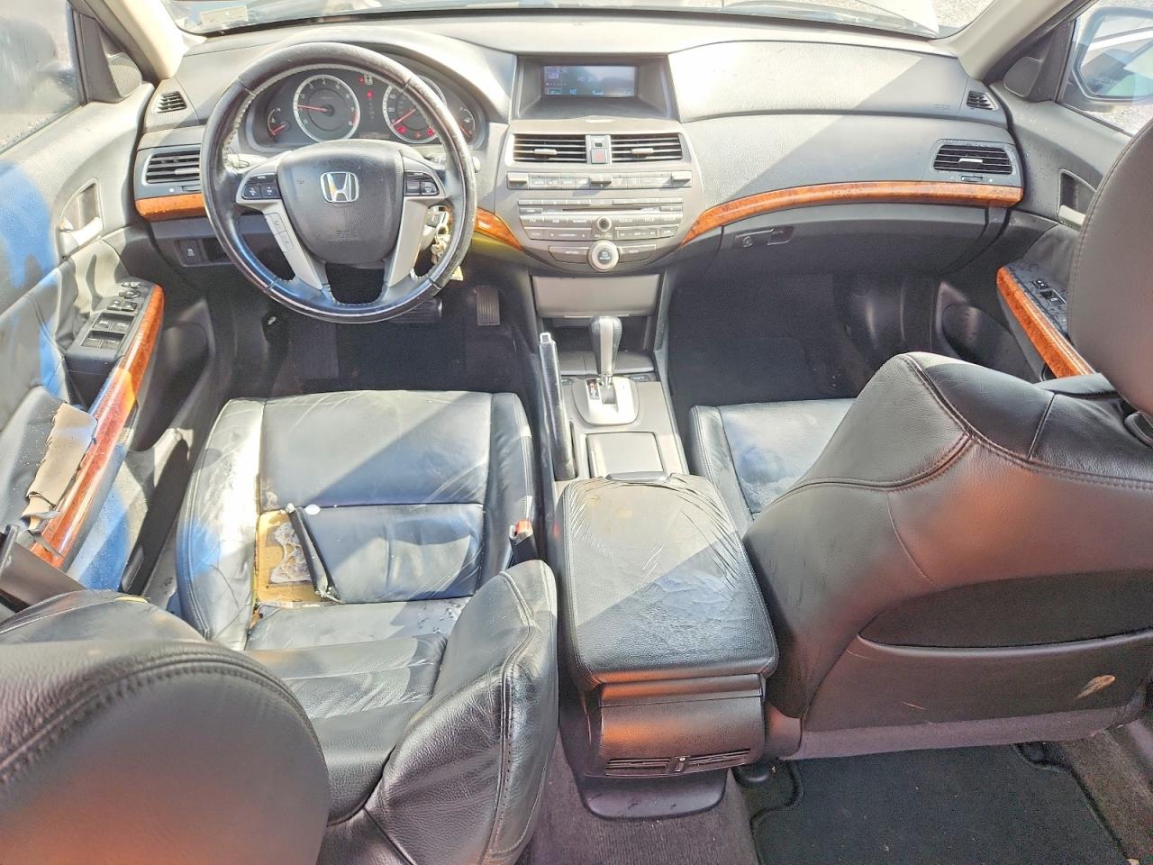2011 Honda Accord Exl Gray vin: 1HGCP2F88BA015653