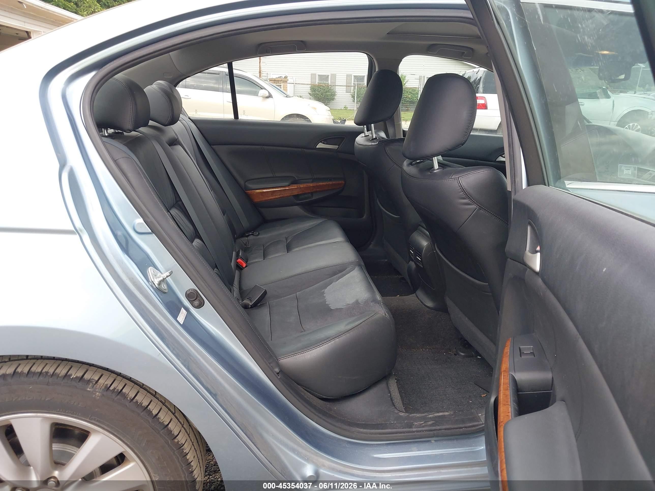 2011 Honda Accord 2.4 Ex-l Синий vin: 1HGCP2F88BA022554