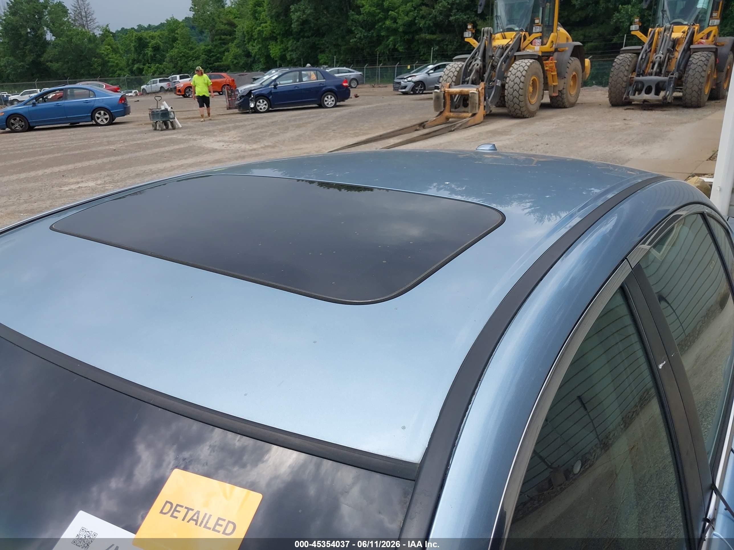 2011 Honda Accord 2.4 Ex-l Синий vin: 1HGCP2F88BA022554