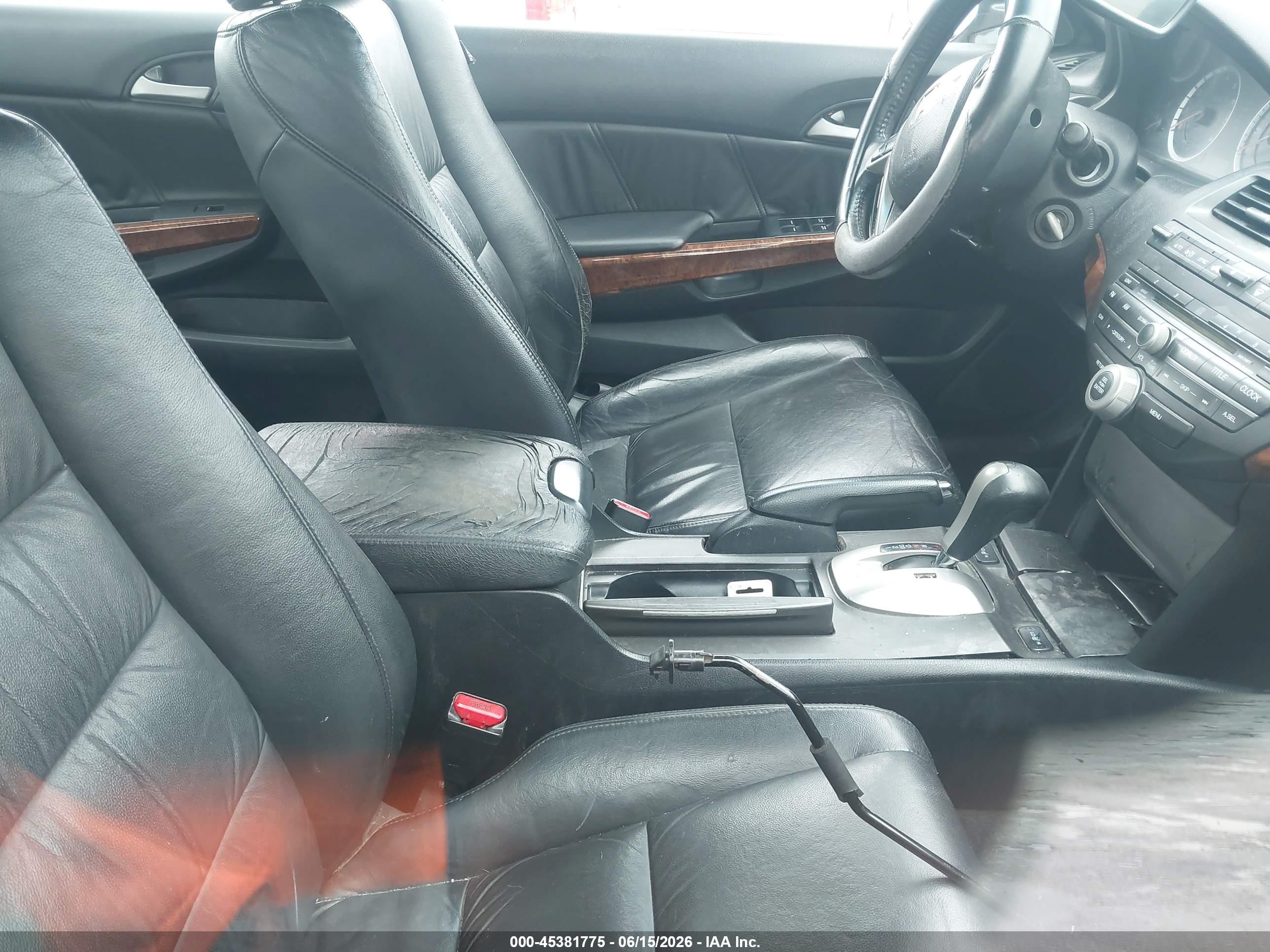 2011 Honda Accord 2.4 Ex-l Серый vin: 1HGCP2F88BA053190