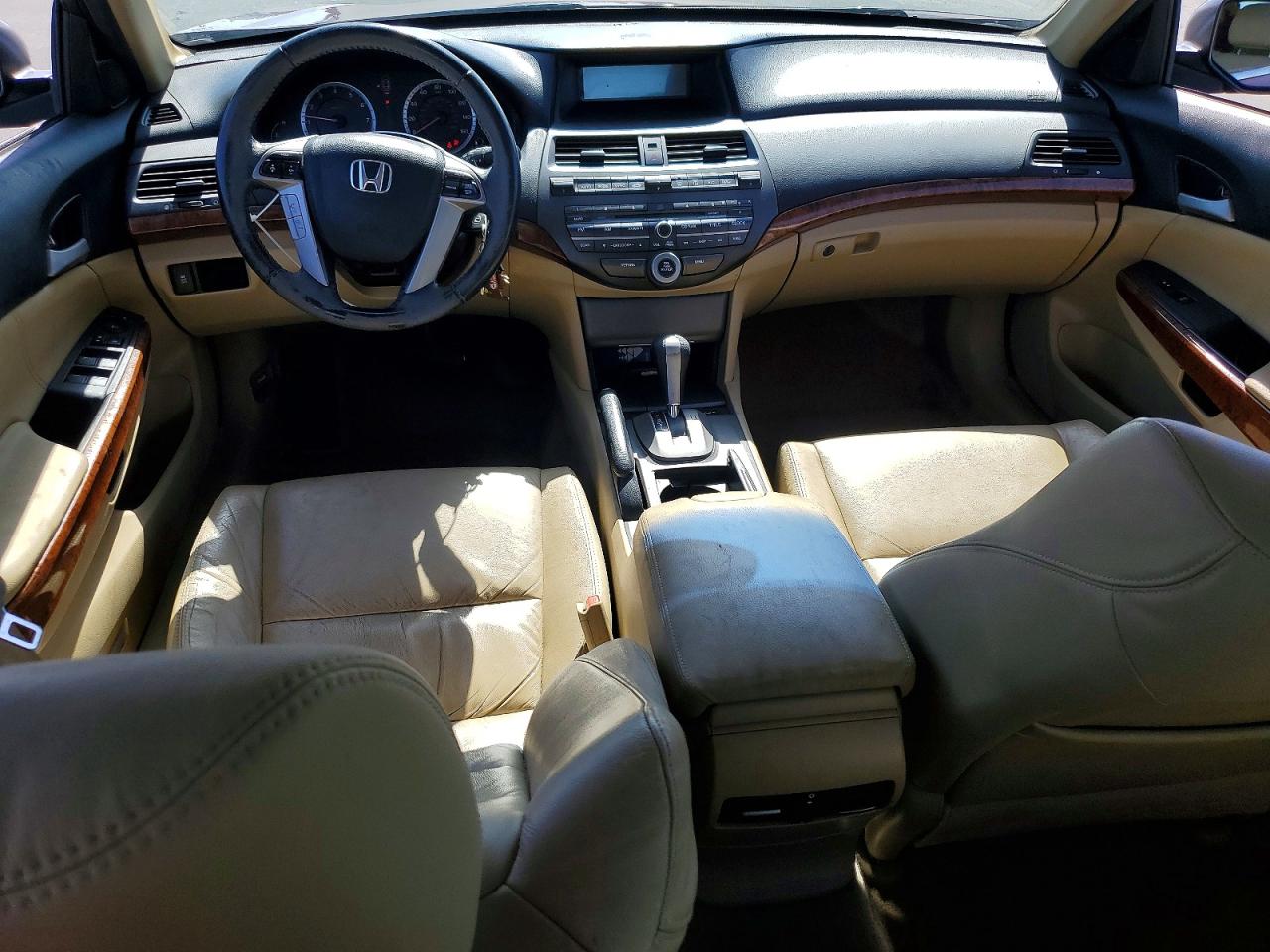 2011 Honda Accord Exl Burgundy vin: 1HGCP2F88BA077893