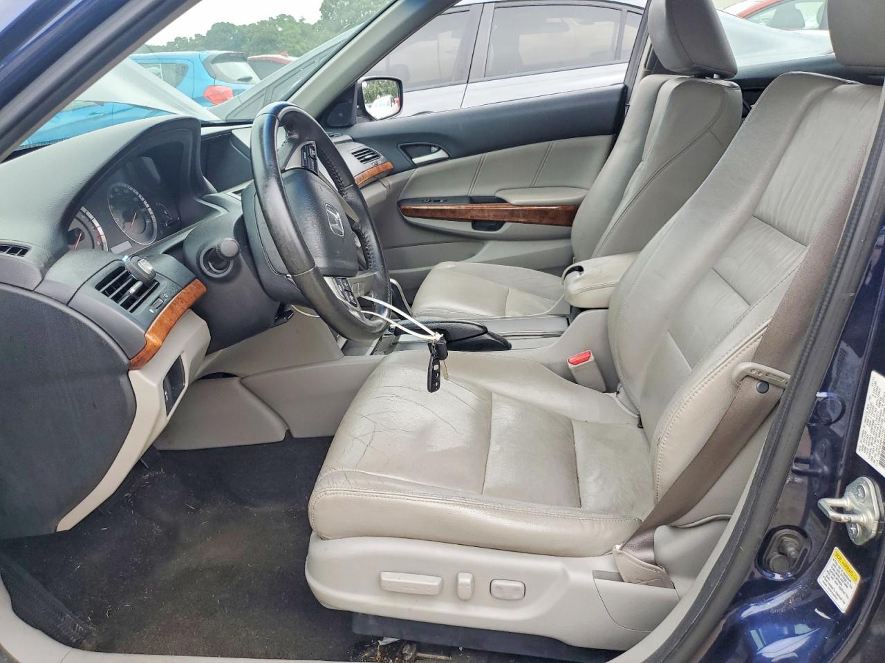 2011 Honda Accord Exl Blue vin: 1HGCP2F88BA112397