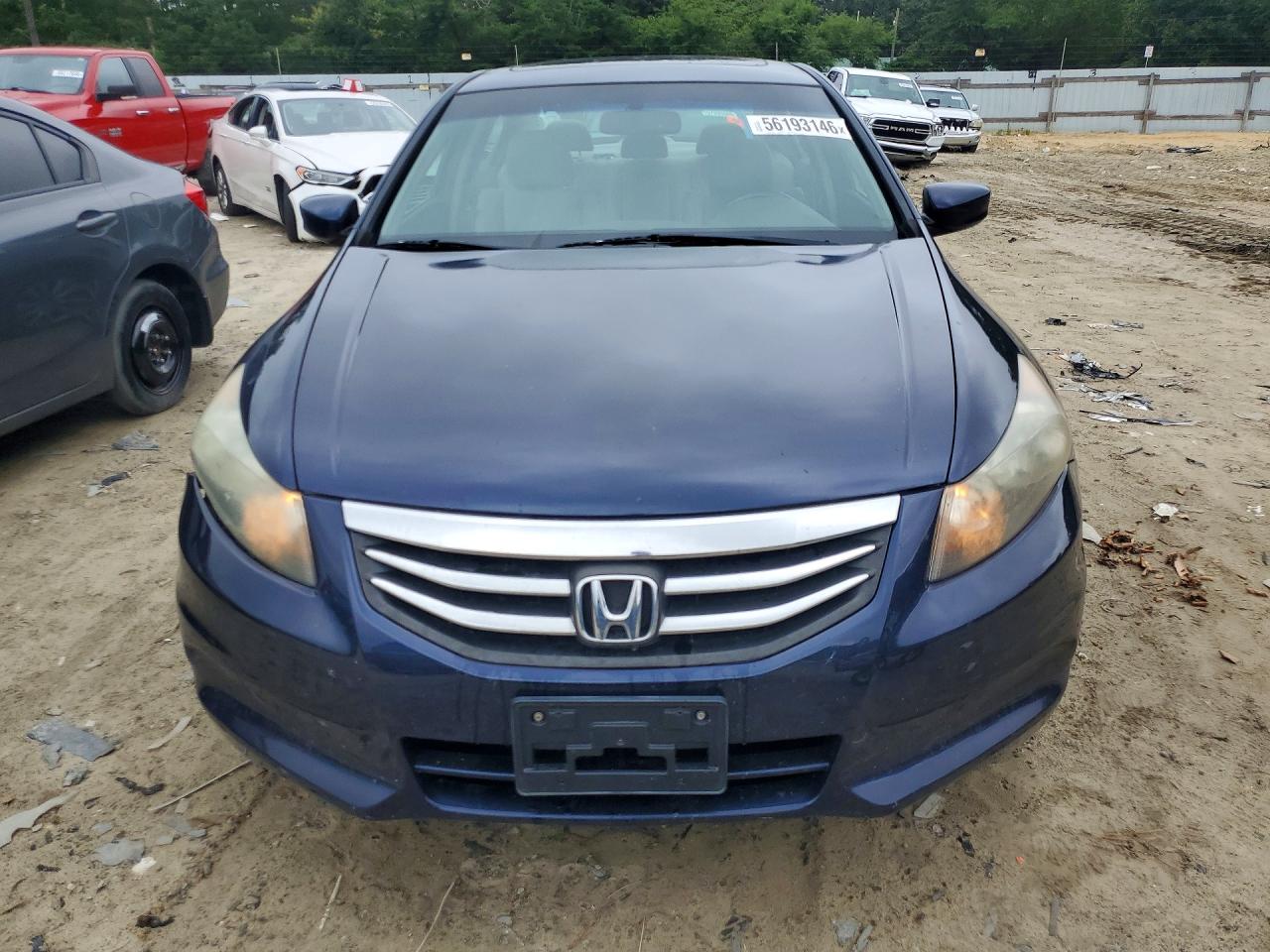2011 Honda Accord Exl Blue vin: 1HGCP2F88BA112397