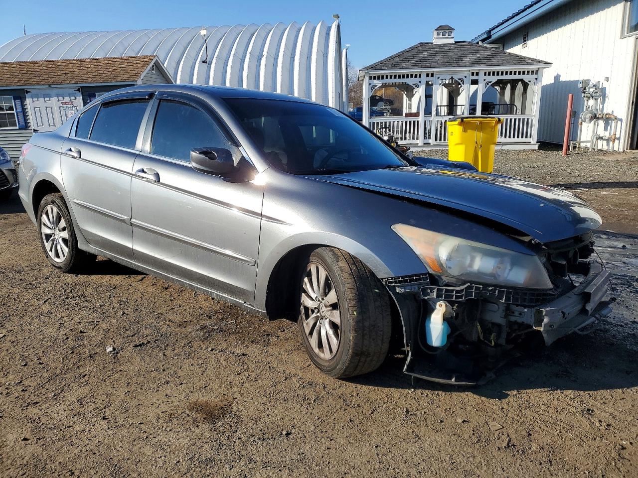 2011 Honda Accord Exl Gray vin: 1HGCP2F88BA121262