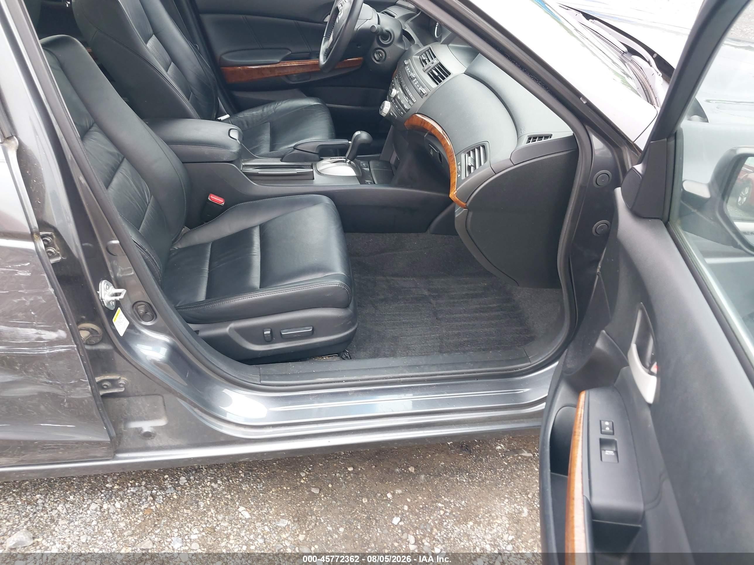 2011 Honda Accord 2.4 Ex-l Gray vin: 1HGCP2F88BA154360
