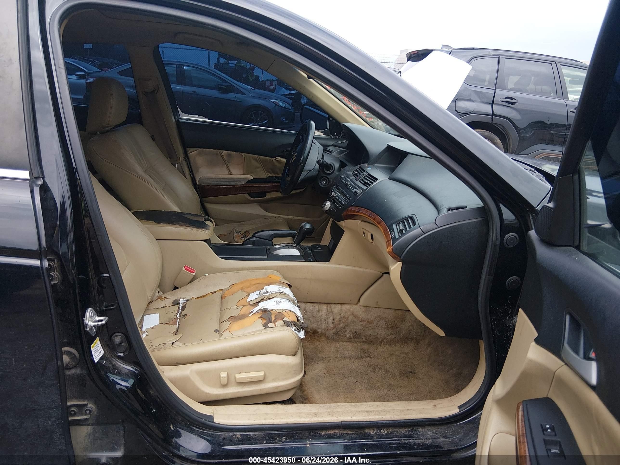2012 Honda Accord 2.4 Ex-l Black vin: 1HGCP2F88CA033975