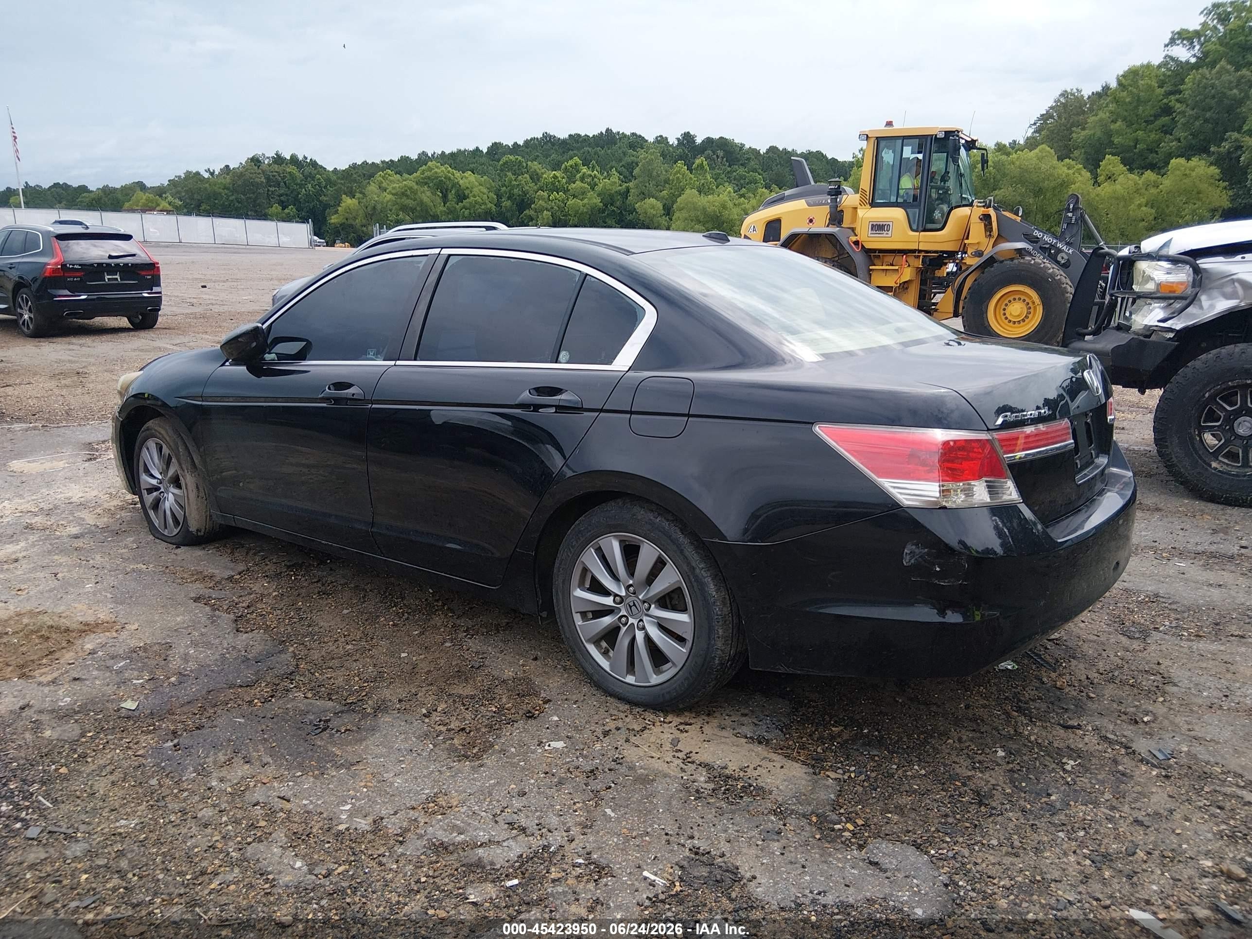 2012 Honda Accord 2.4 Ex-l Black vin: 1HGCP2F88CA033975