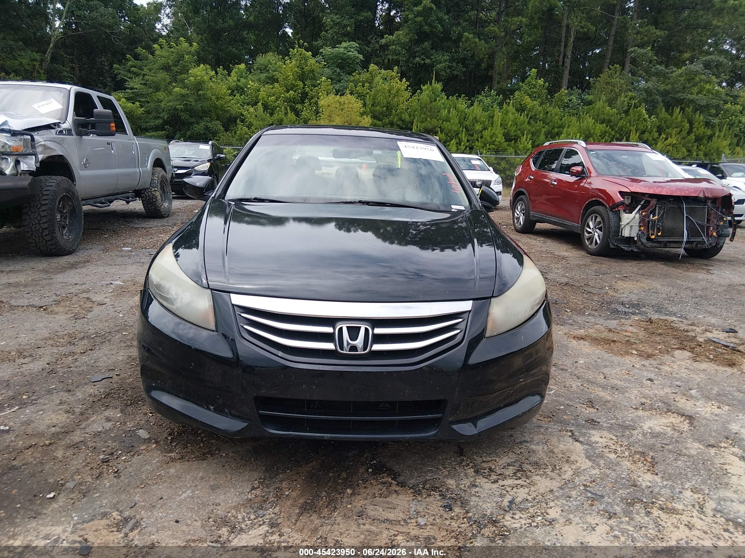 2012 Honda Accord 2.4 Ex-l Black vin: 1HGCP2F88CA033975
