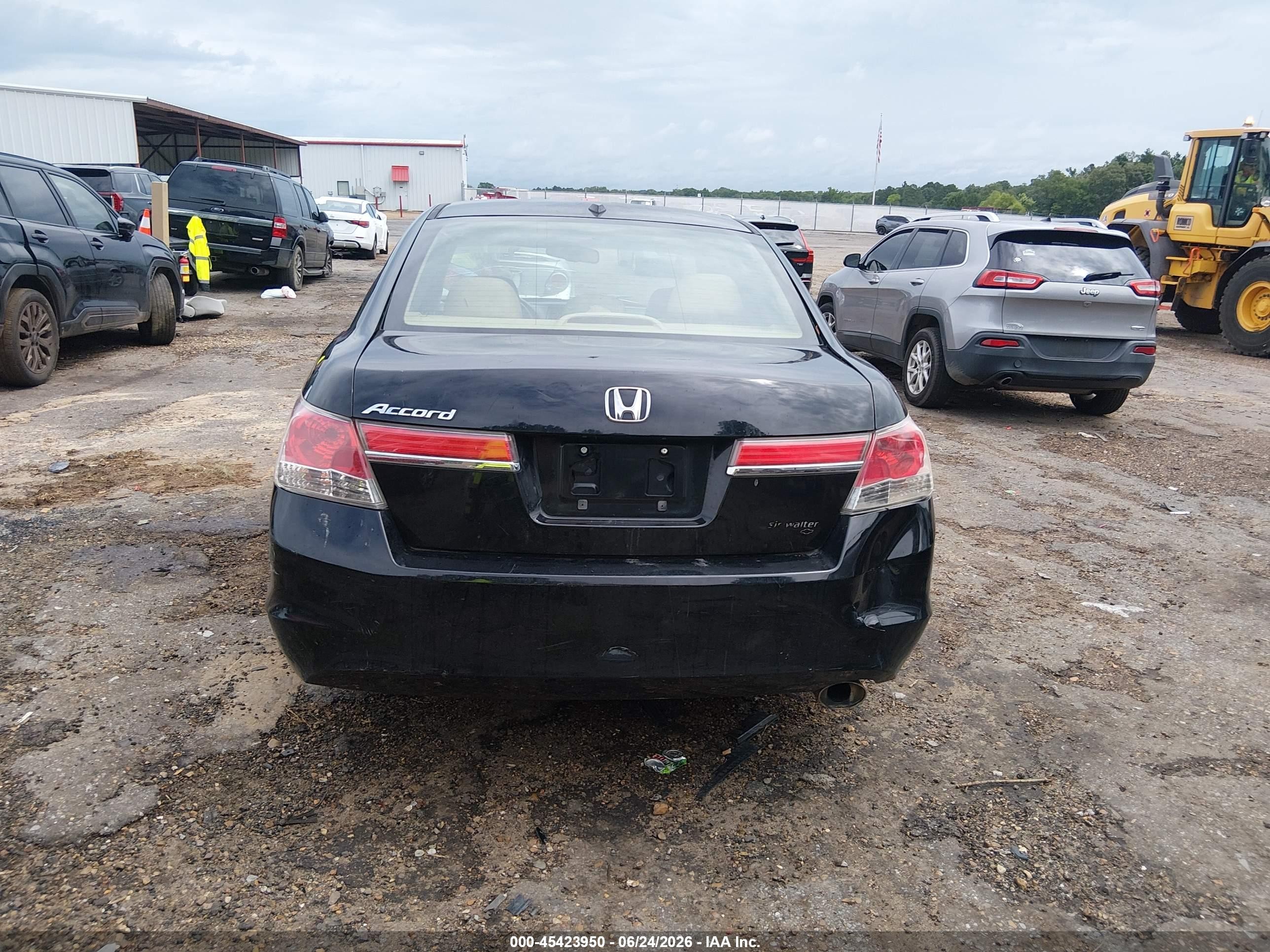 2012 Honda Accord 2.4 Ex-l Black vin: 1HGCP2F88CA033975