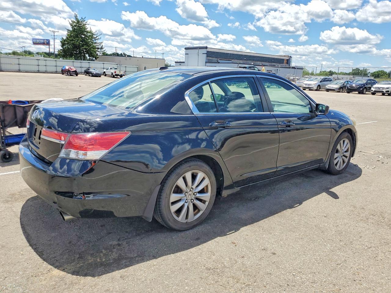 2012 Honda Accord Exl Black vin: 1HGCP2F88CA035239