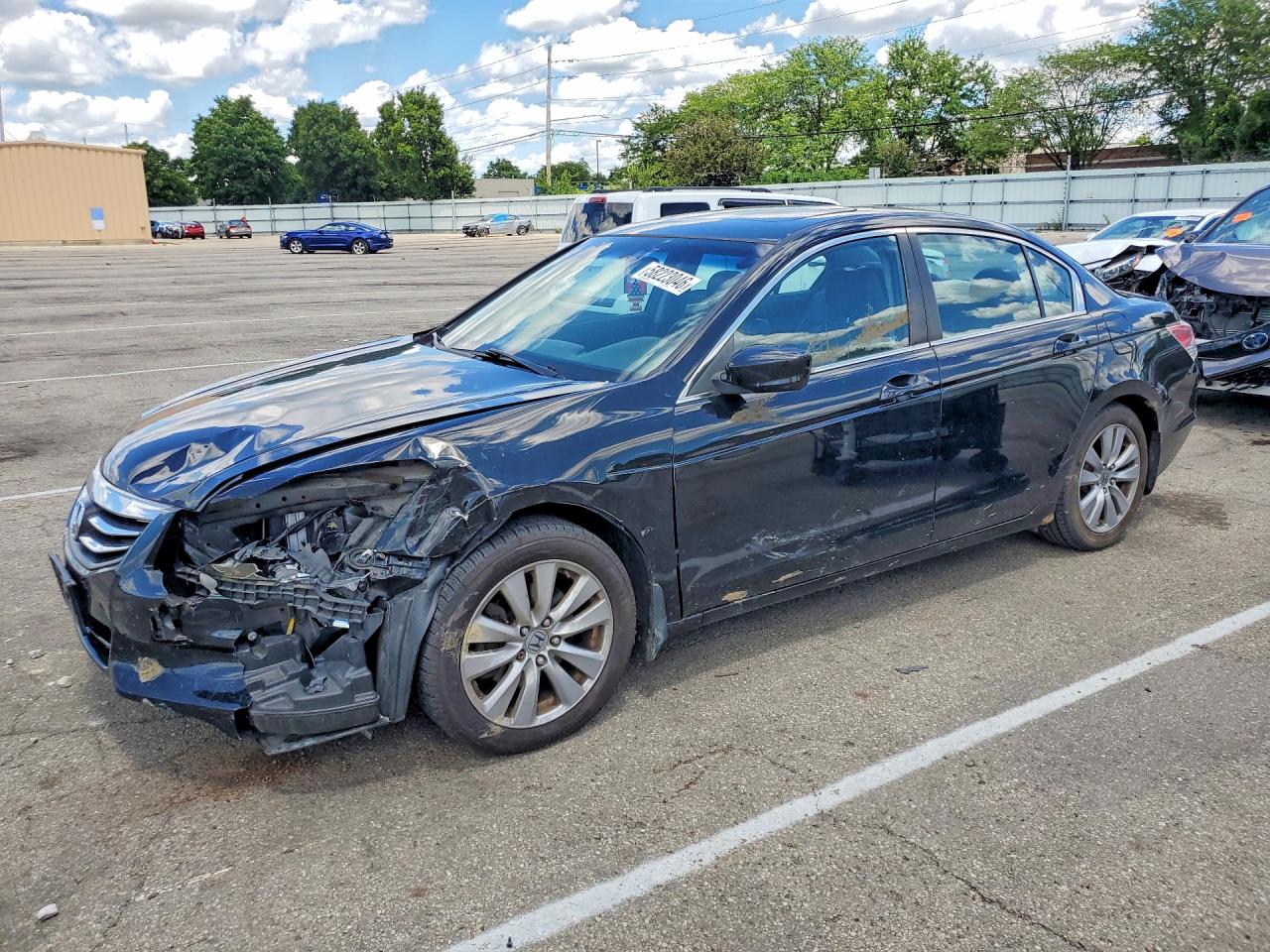 2012 Honda Accord Exl Black vin: 1HGCP2F88CA035239