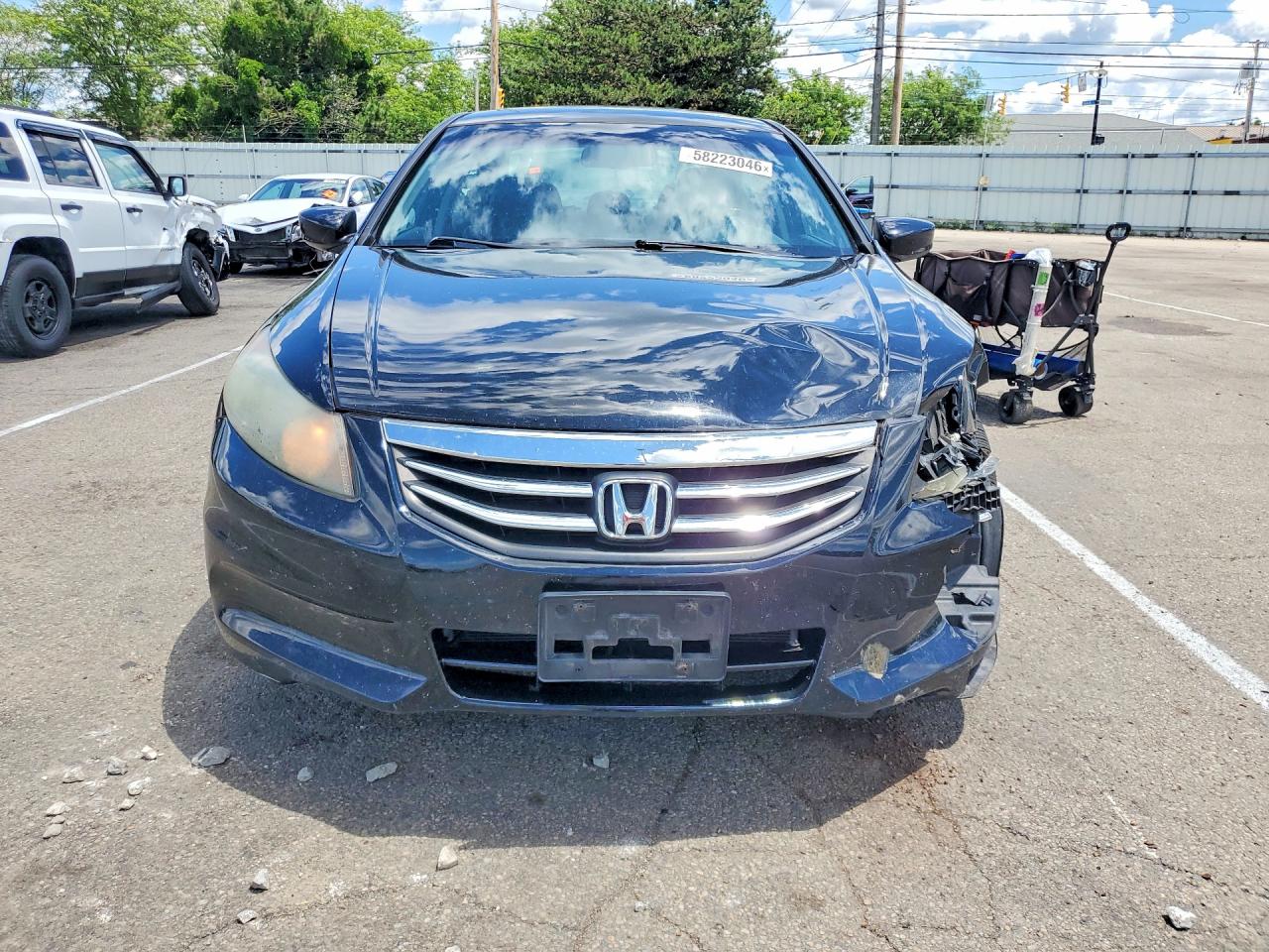 2012 Honda Accord Exl Black vin: 1HGCP2F88CA035239