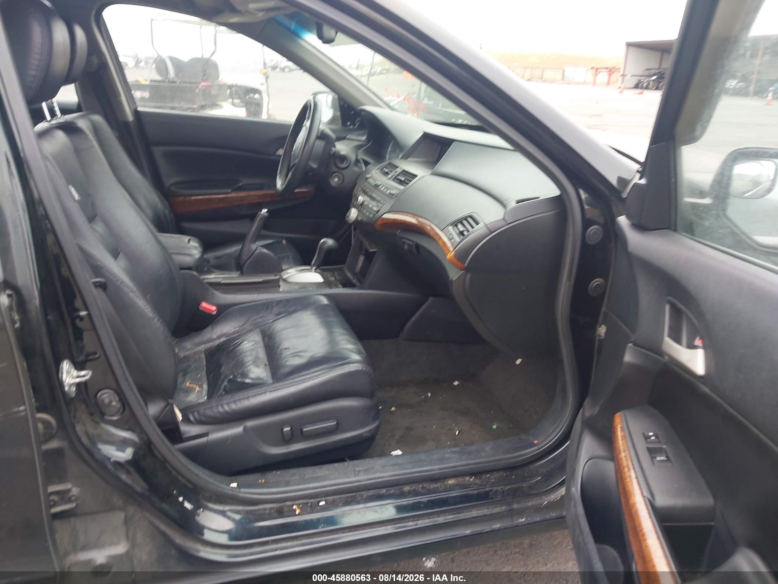 2012 Honda Accord 2.4 Ex-l Черный vin: 1HGCP2F88CA065423