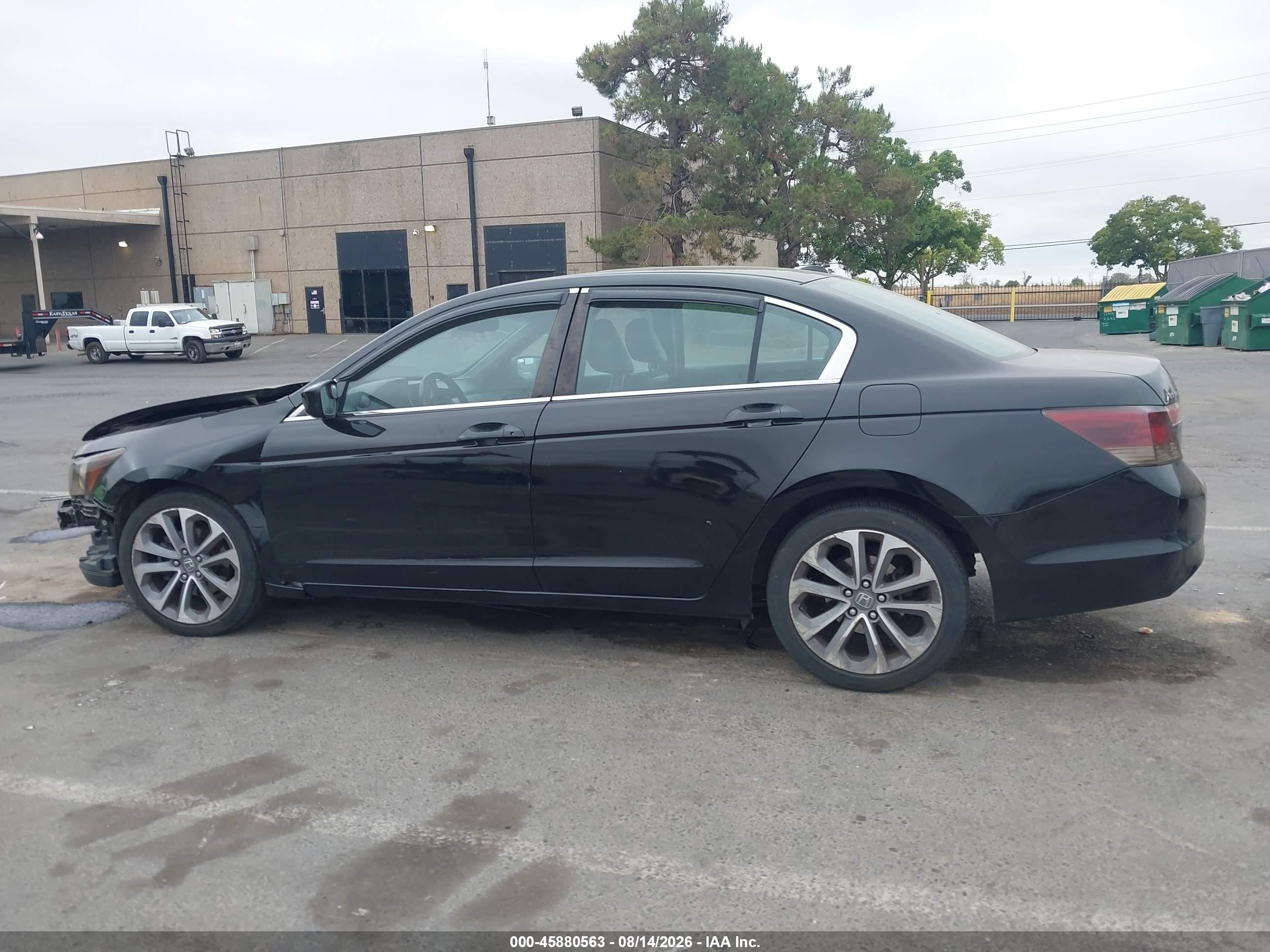 2012 Honda Accord 2.4 Ex-l Черный vin: 1HGCP2F88CA065423