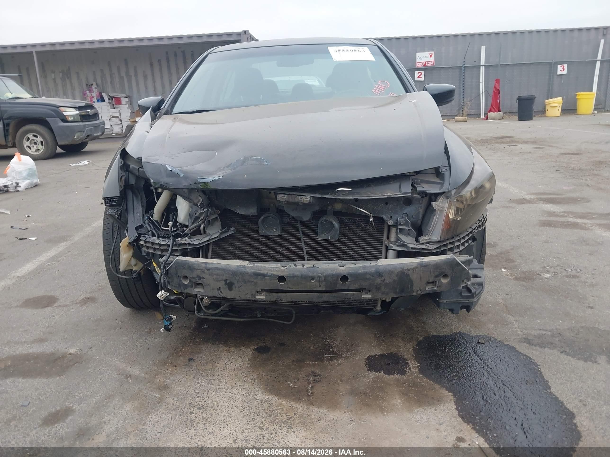 2012 Honda Accord 2.4 Ex-l Черный vin: 1HGCP2F88CA065423