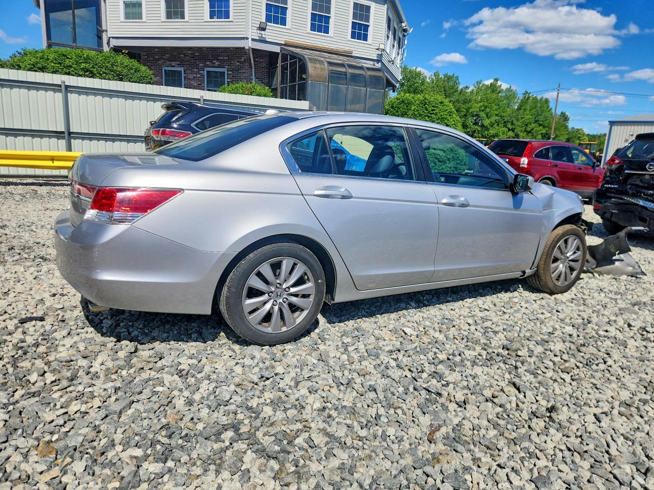 2012 Honda Accord Exl Silver vin: 1HGCP2F88CA081380