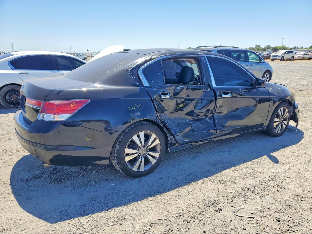 2012 Honda Accord Exl Black vin: 1HGCP2F88CA086997