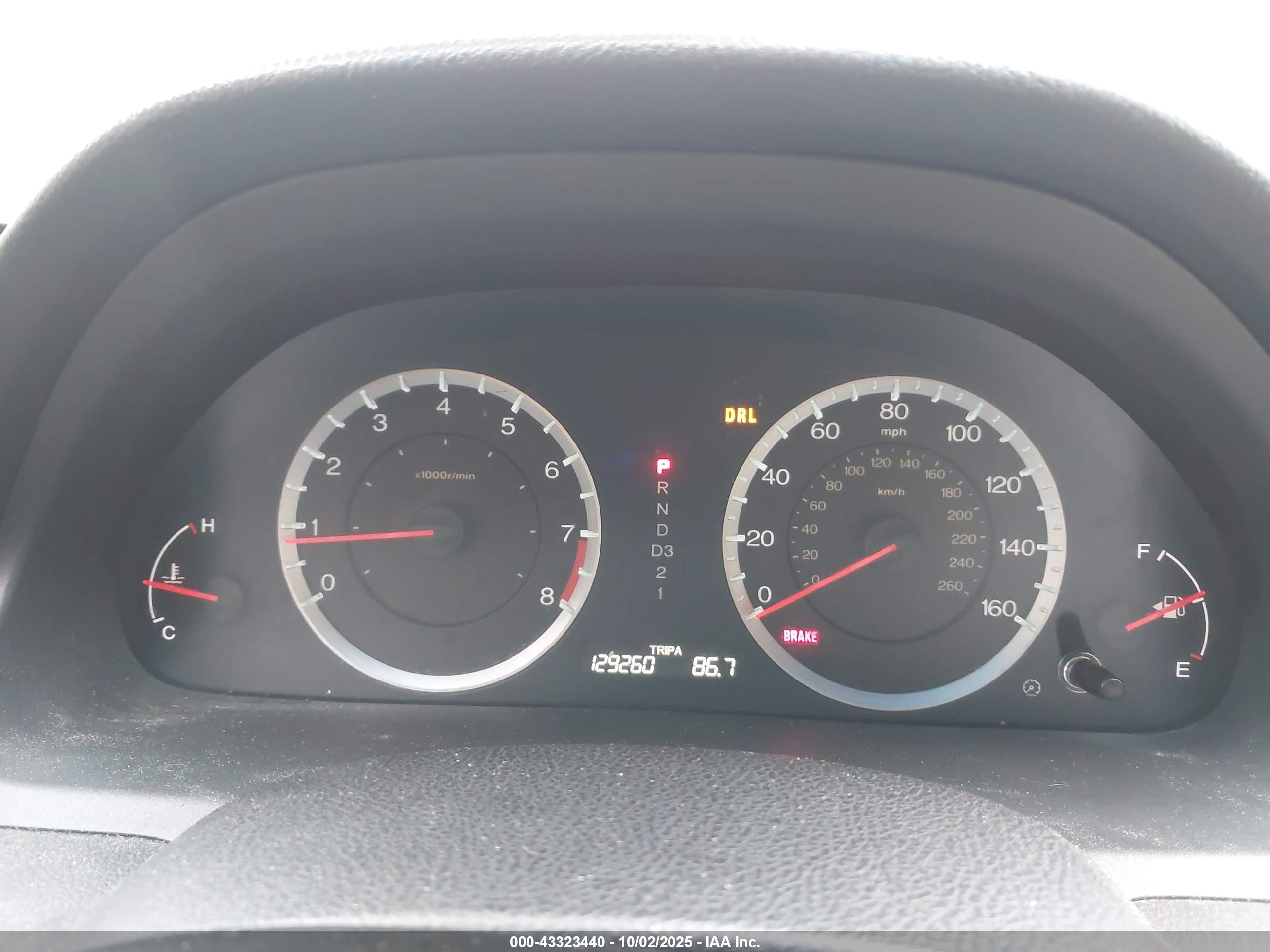 2012 Honda Accord Sdn 2.4 Ex-l/ex-l Burgundy vin: 1HGCP2F88CA098664