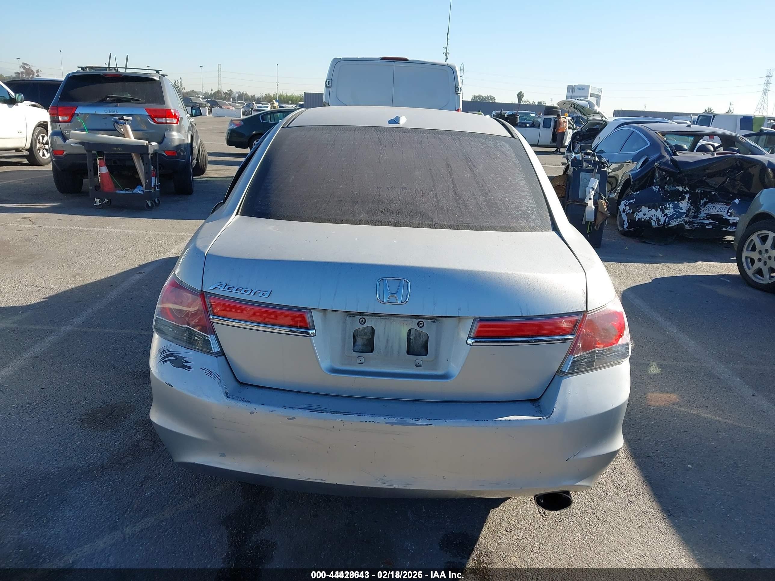 2012 Honda Accord 2.4 Ex-l Silver vin: 1HGCP2F88CA221234