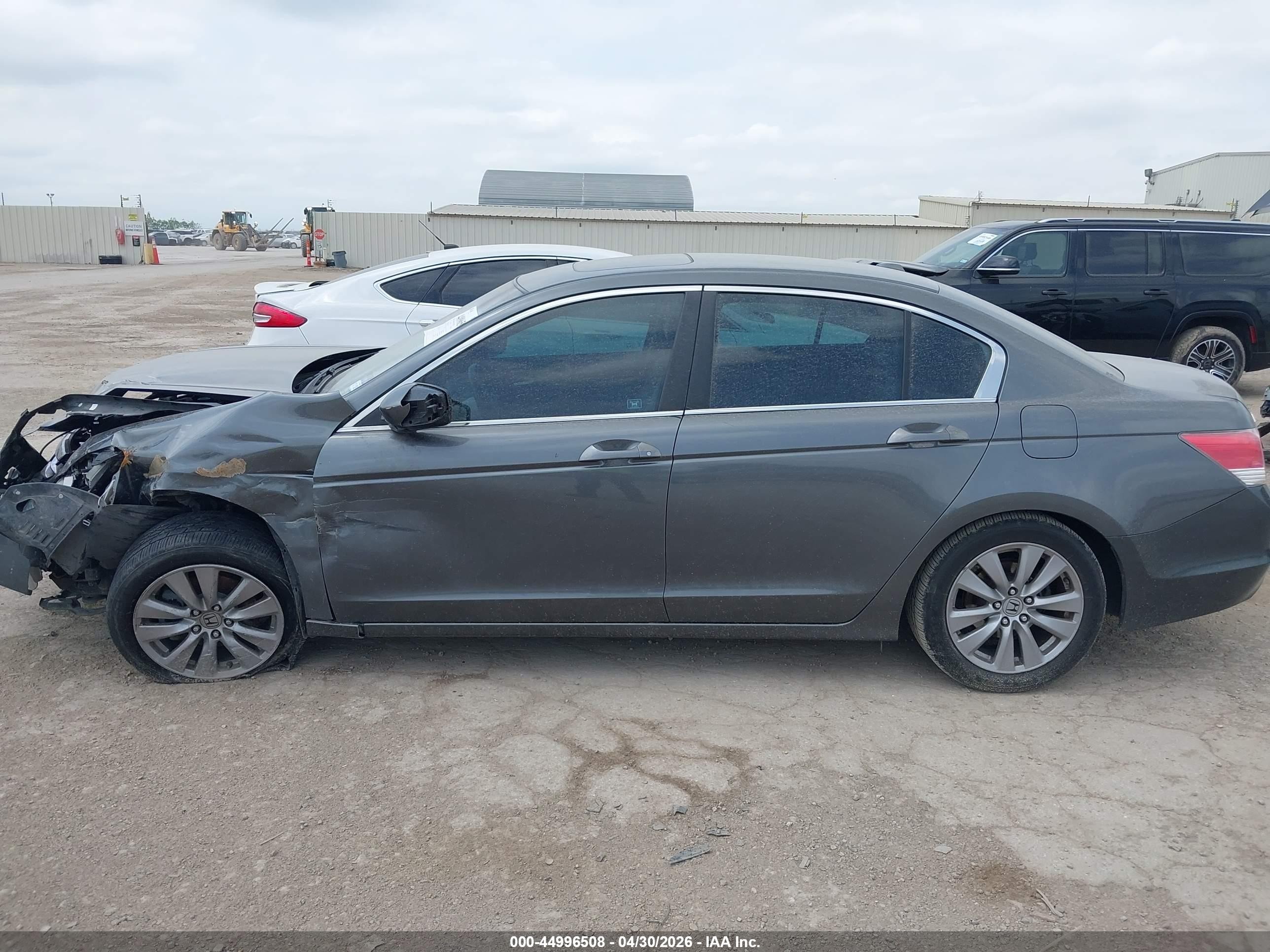 2012 Honda Accord 2.4 Ex-l Gray vin: 1HGCP2F88CA222500