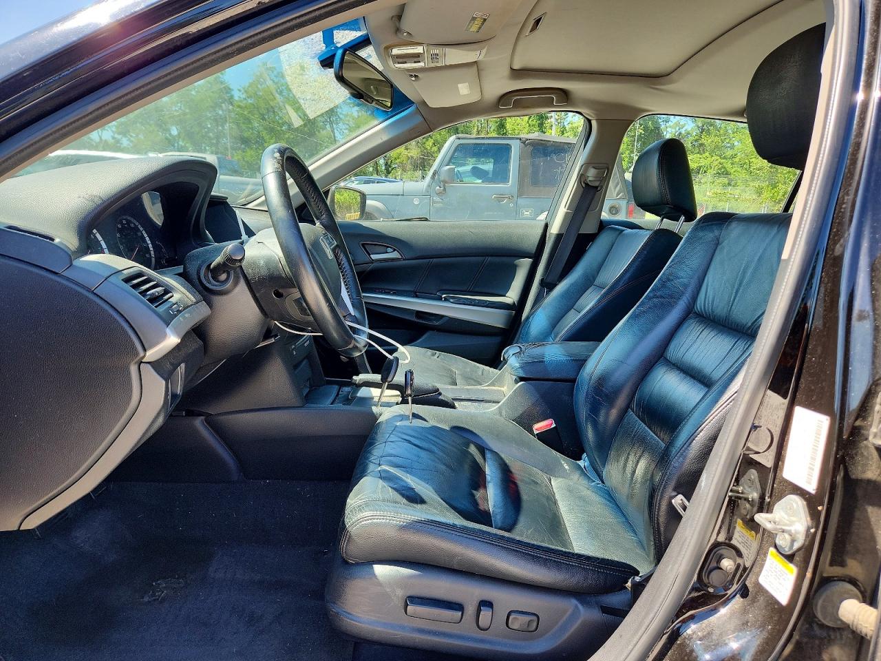 2010 Honda Accord Exl Black vin: 1HGCP2F89AA000688