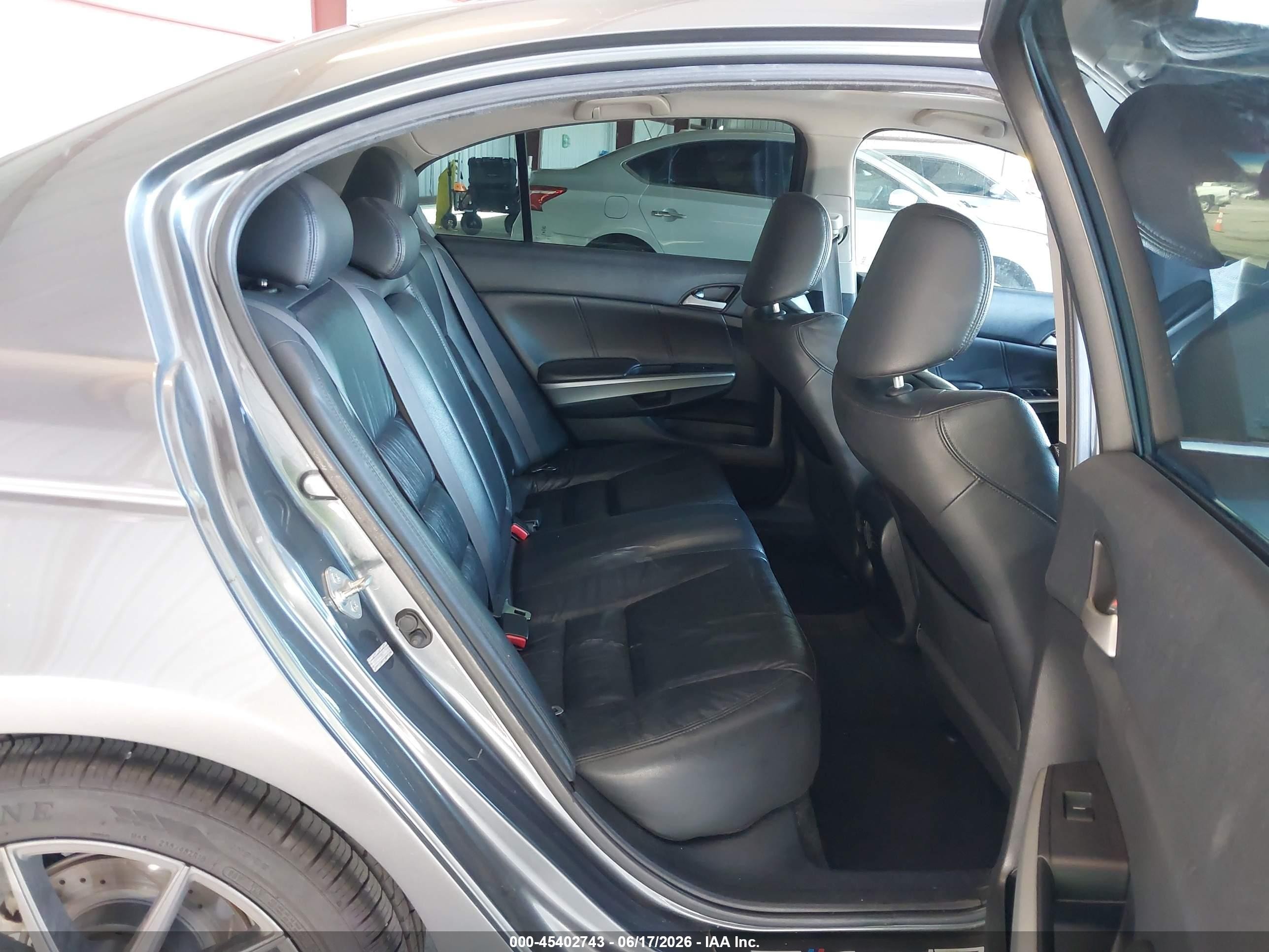 2010 Honda Accord 2.4 Ex-l Gray vin: 1HGCP2F89AA036252