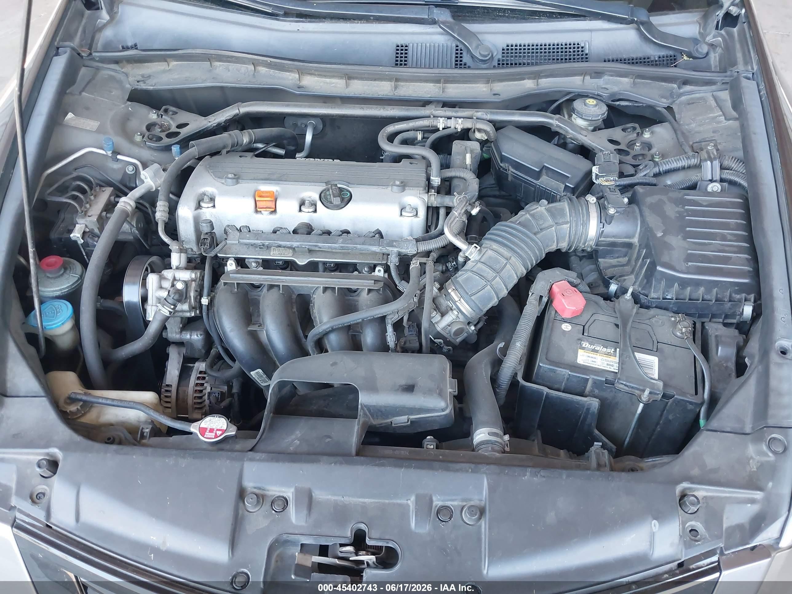 2010 Honda Accord 2.4 Ex-l Gray vin: 1HGCP2F89AA036252