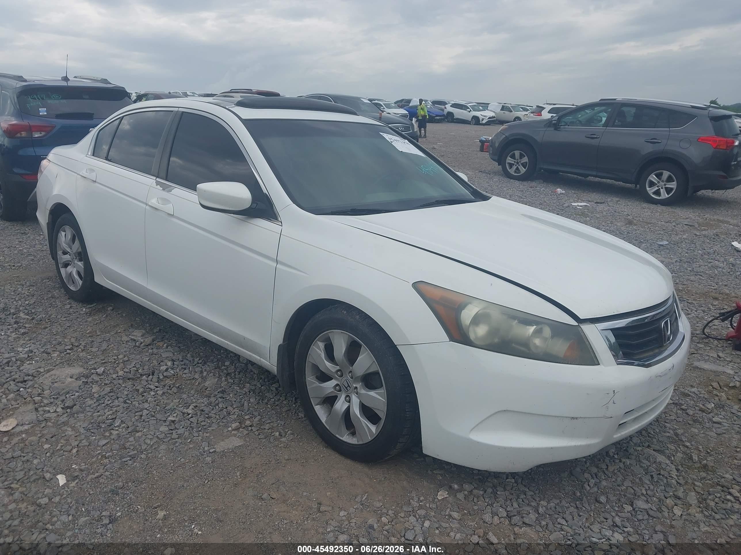 2010 Honda Accord 2.4 Ex-l Red vin: 1HGCP2F89AA036820