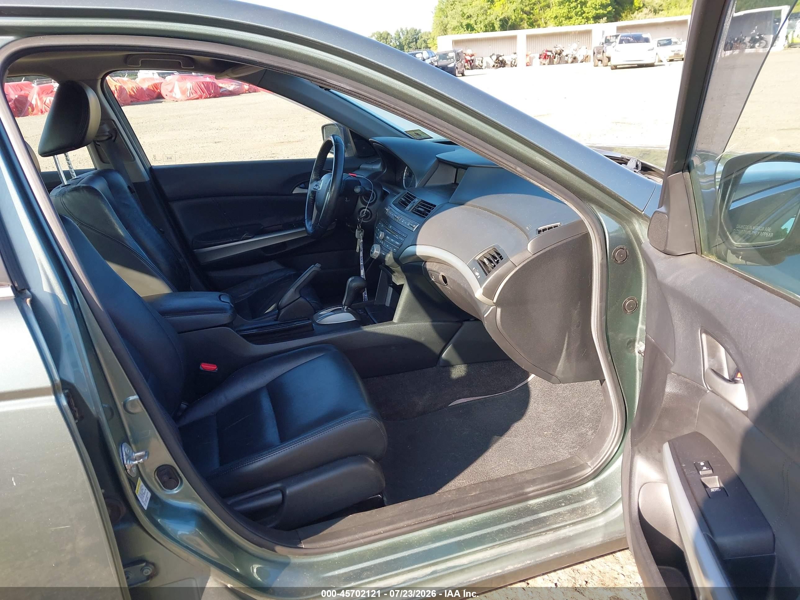 2010 Honda Accord 2.4 Ex-l Green vin: 1HGCP2F89AA044545