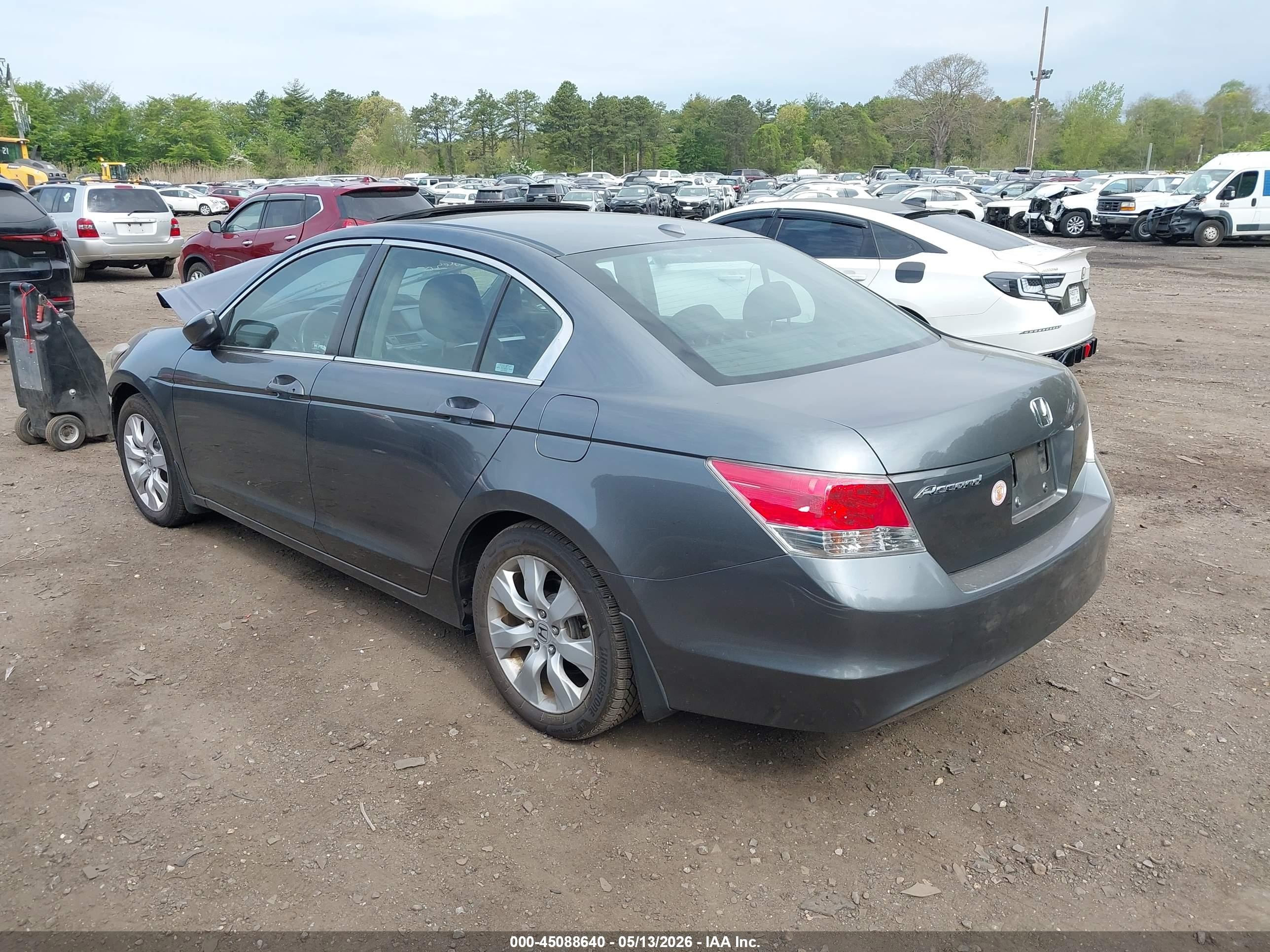 2010 Honda Accord 2.4 Ex-l Gray vin: 1HGCP2F89AA050779