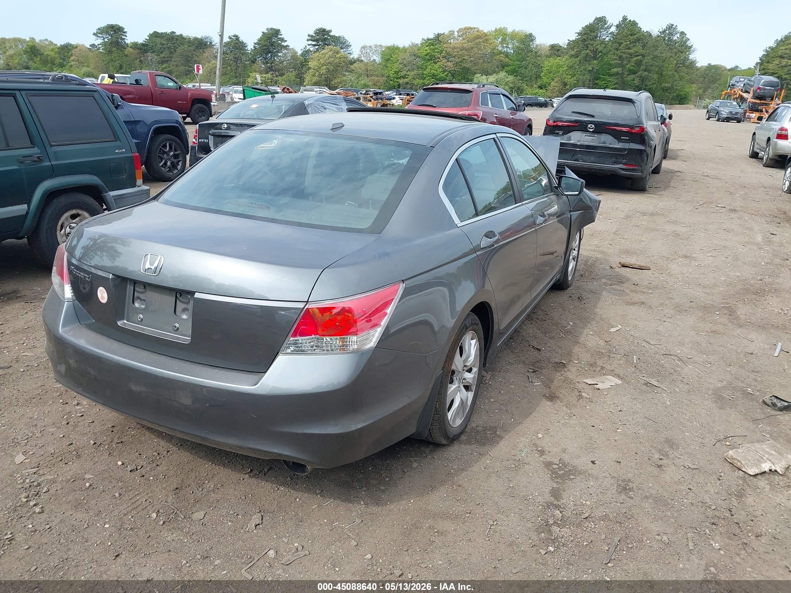 2010 Honda Accord 2.4 Ex-l Gray vin: 1HGCP2F89AA050779