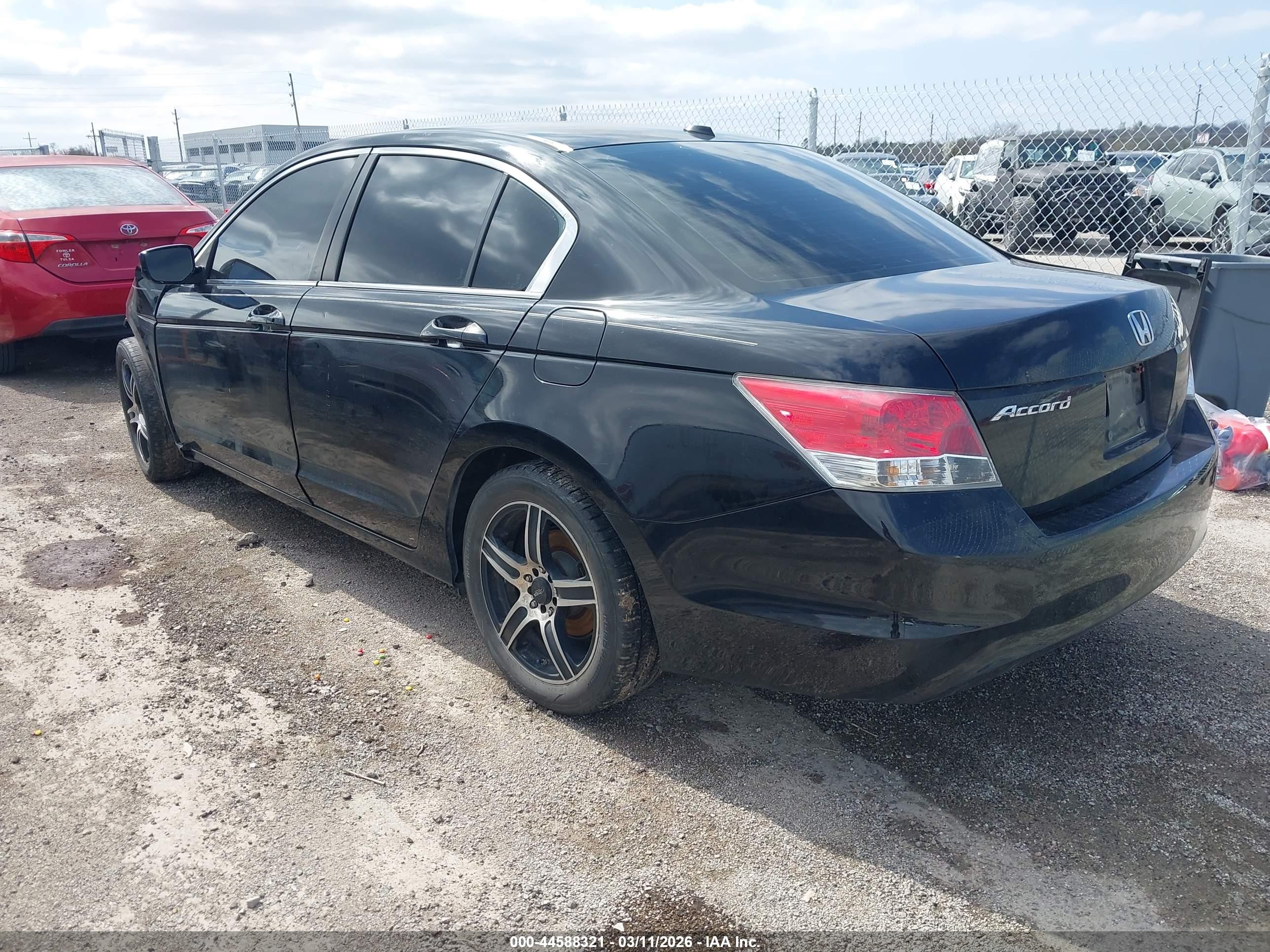 2010 Honda Accord 2.4 Ex-l Black vin: 1HGCP2F89AA051527