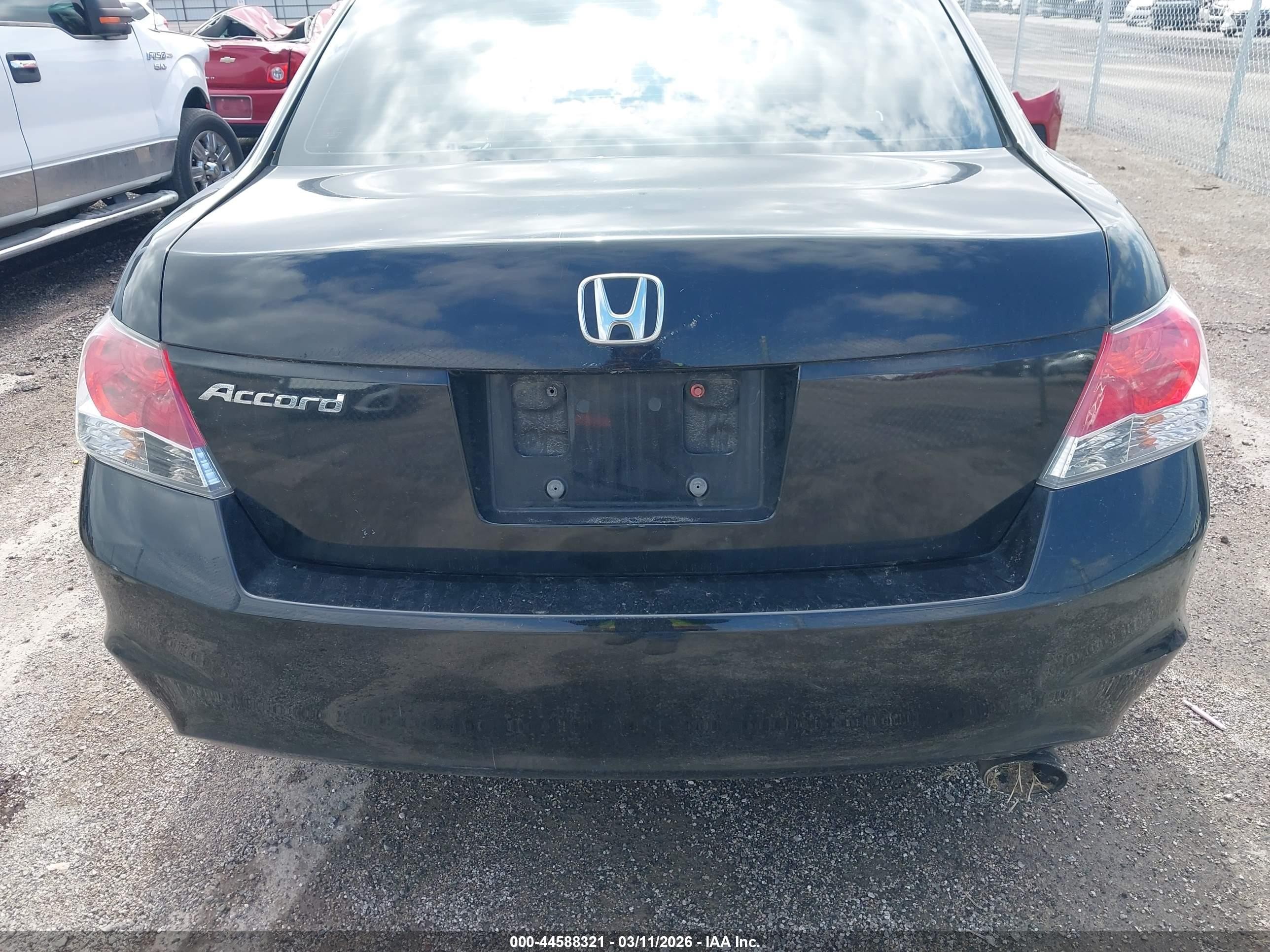 2010 Honda Accord 2.4 Ex-l Black vin: 1HGCP2F89AA051527