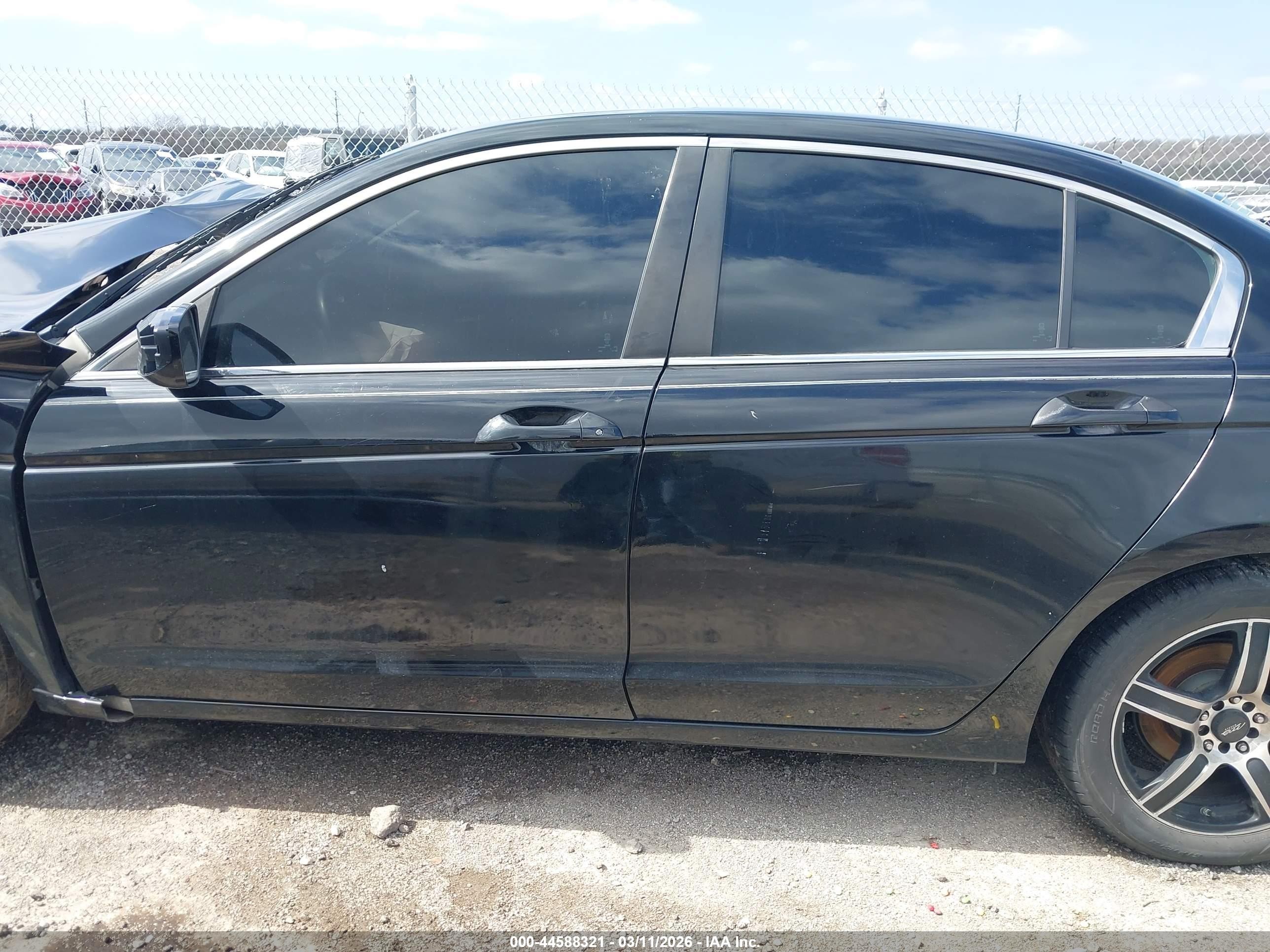 2010 Honda Accord 2.4 Ex-l Black vin: 1HGCP2F89AA051527