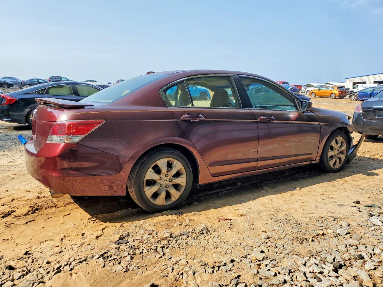 2010 Honda Accord Exl Maroon vin: 1HGCP2F89AA074161