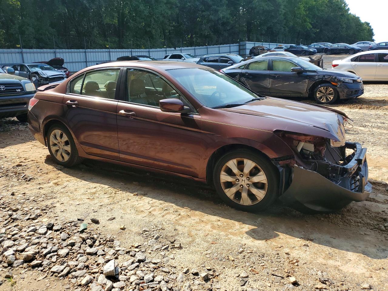 2010 Honda Accord Exl Maroon vin: 1HGCP2F89AA074161