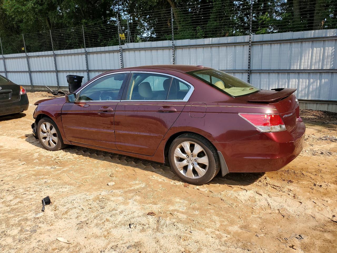 2010 Honda Accord Exl Maroon vin: 1HGCP2F89AA074161